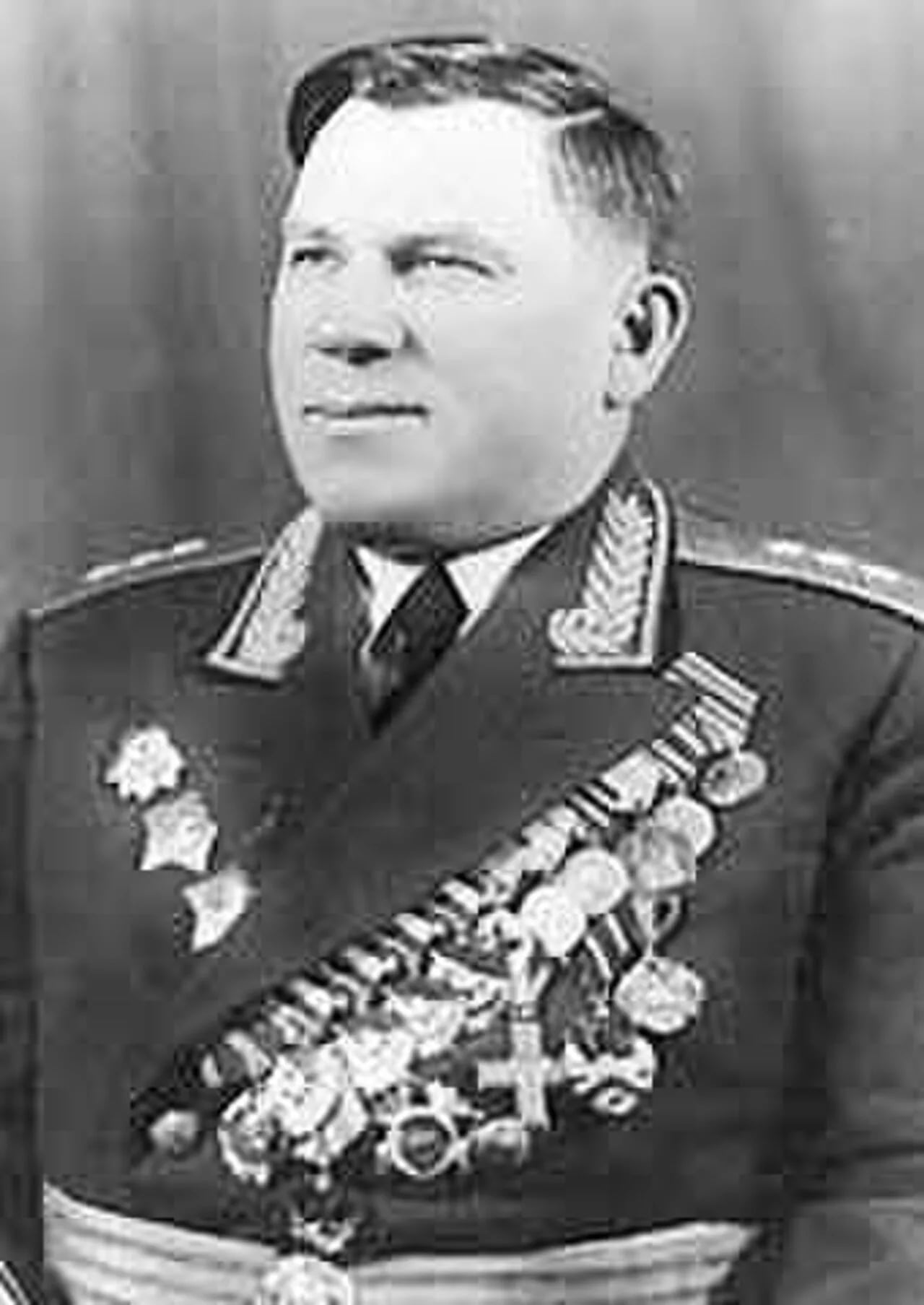 Porträt von Iwan Terentjewitsch Korownikow (1902–1976) – Gedenkseite