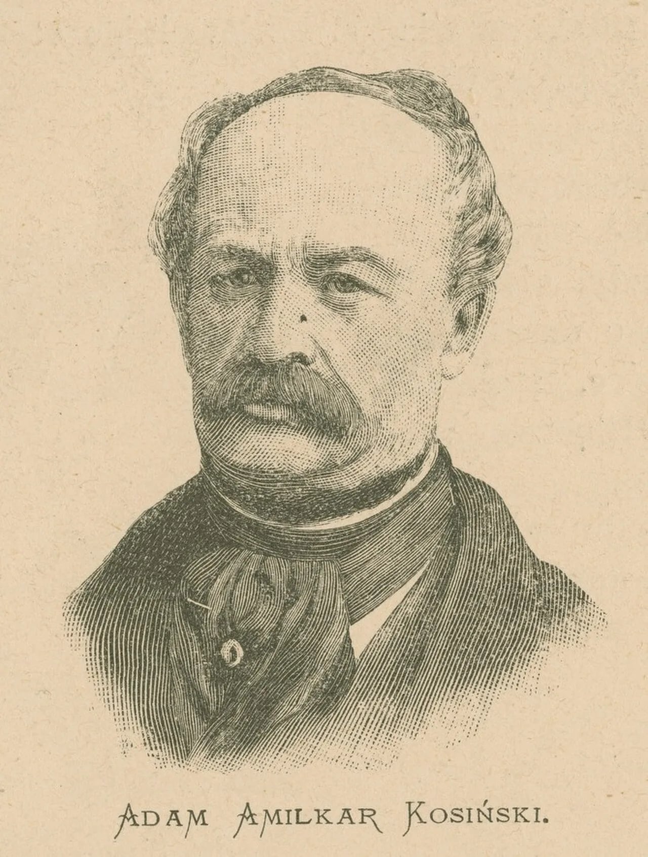 Portrait of Adam Amilkar Kosiński (1815–1893) – memorial page