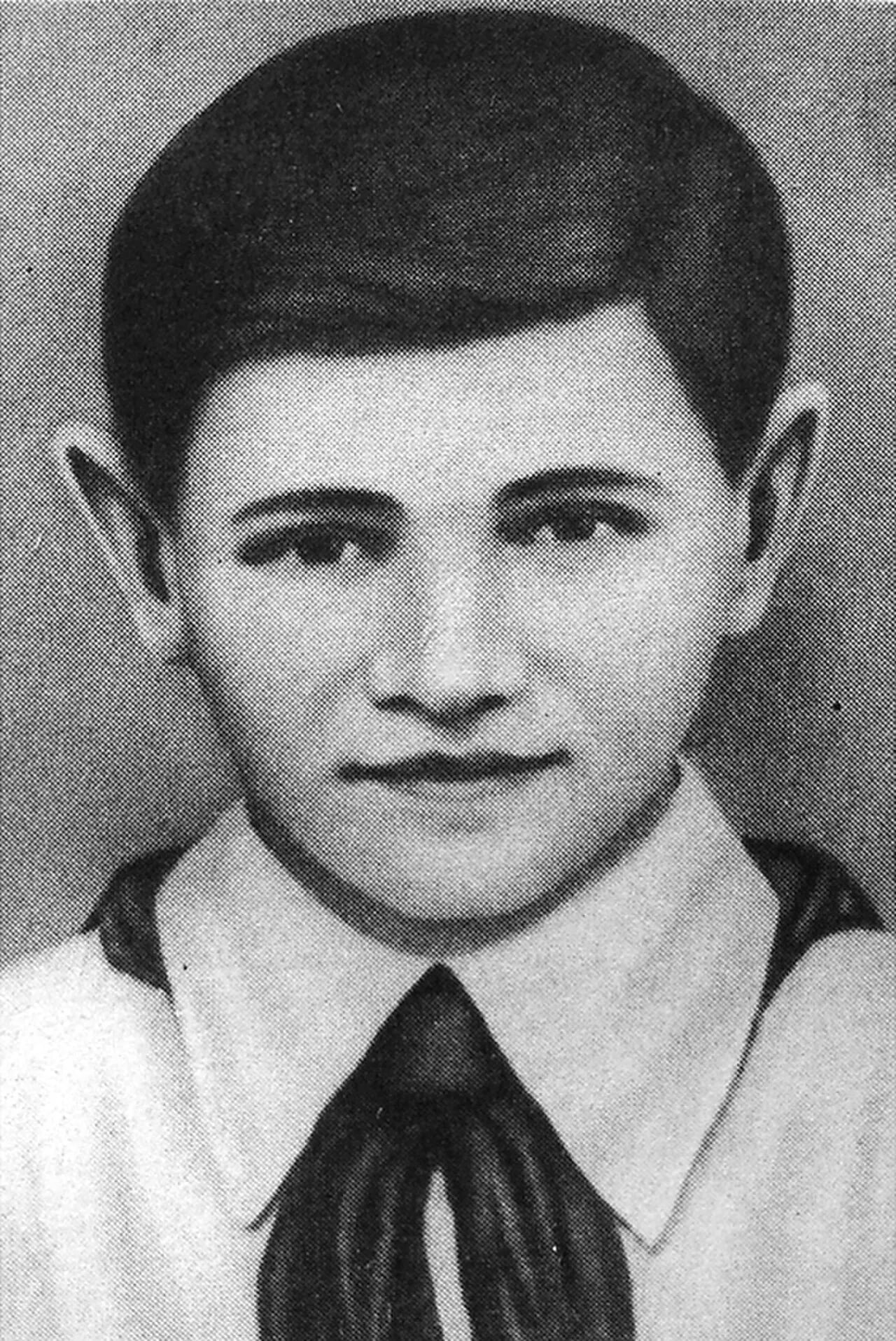 Portrait of Valentin Kotyk (1930–1944) – memorial page