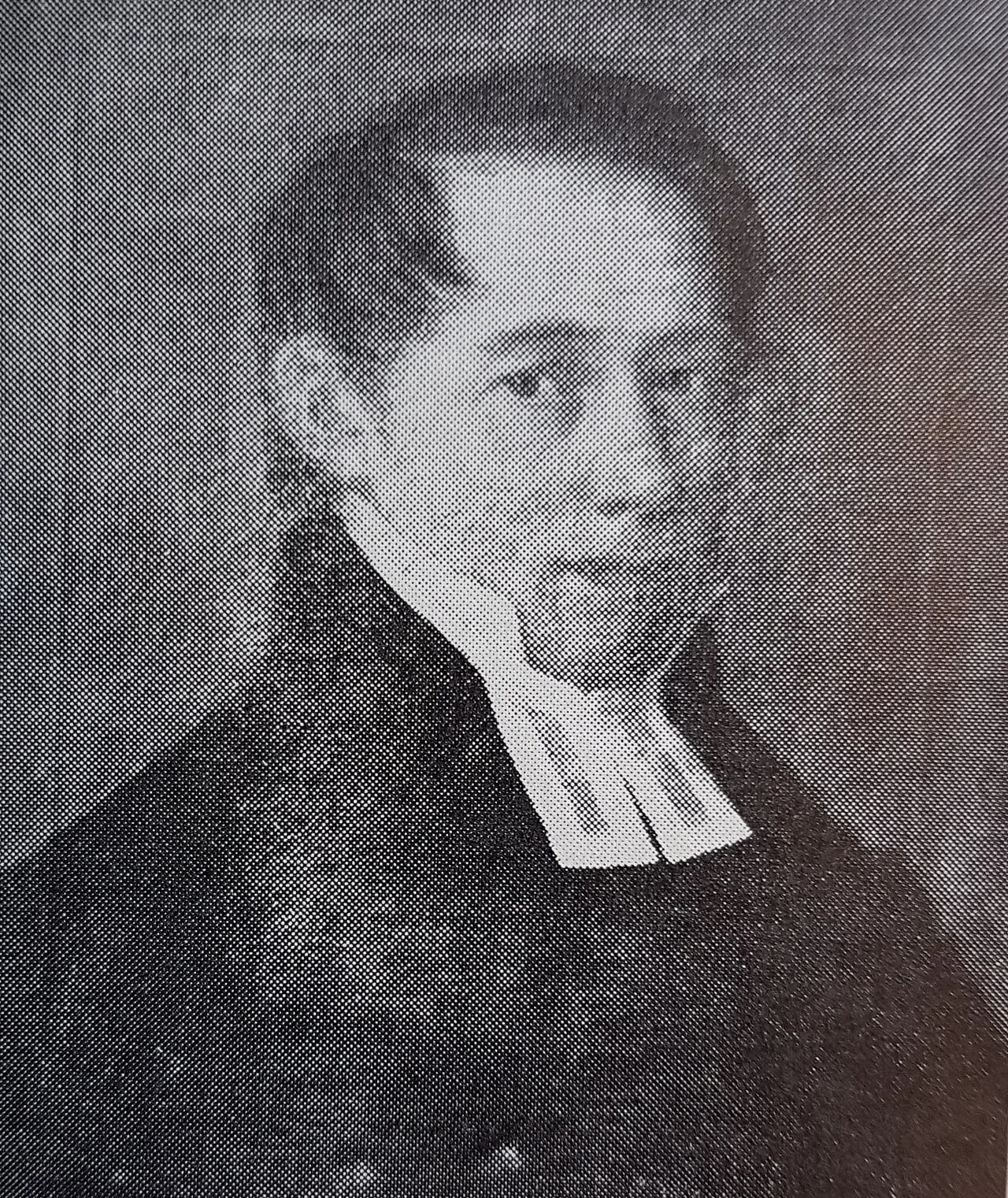 Porträt von Johan Gustaf Schultz (1787–1874) – Gedenkseite