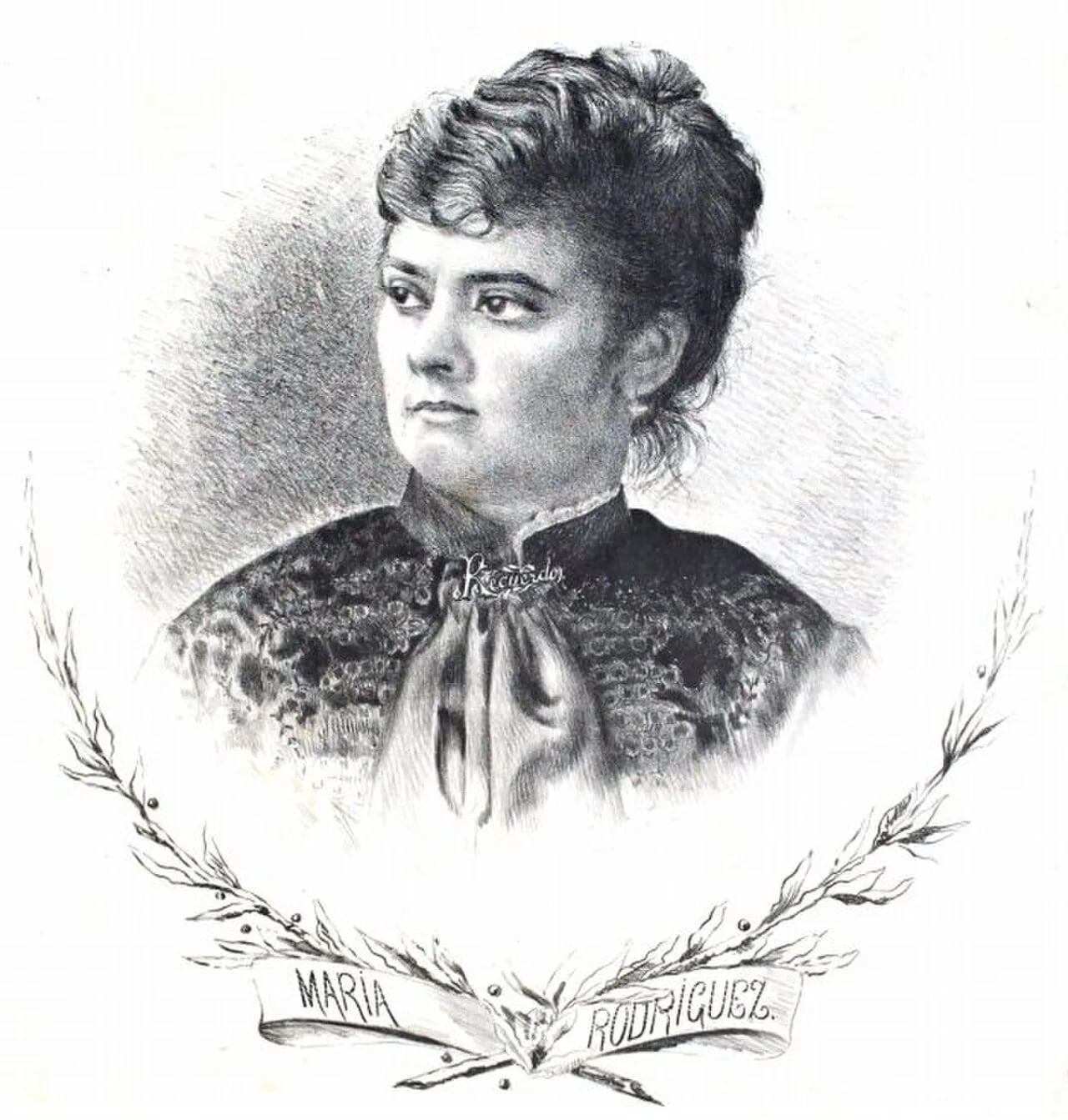 Portrait of María Salomé Luisa Rodríguez (1855–1915) – memorial page