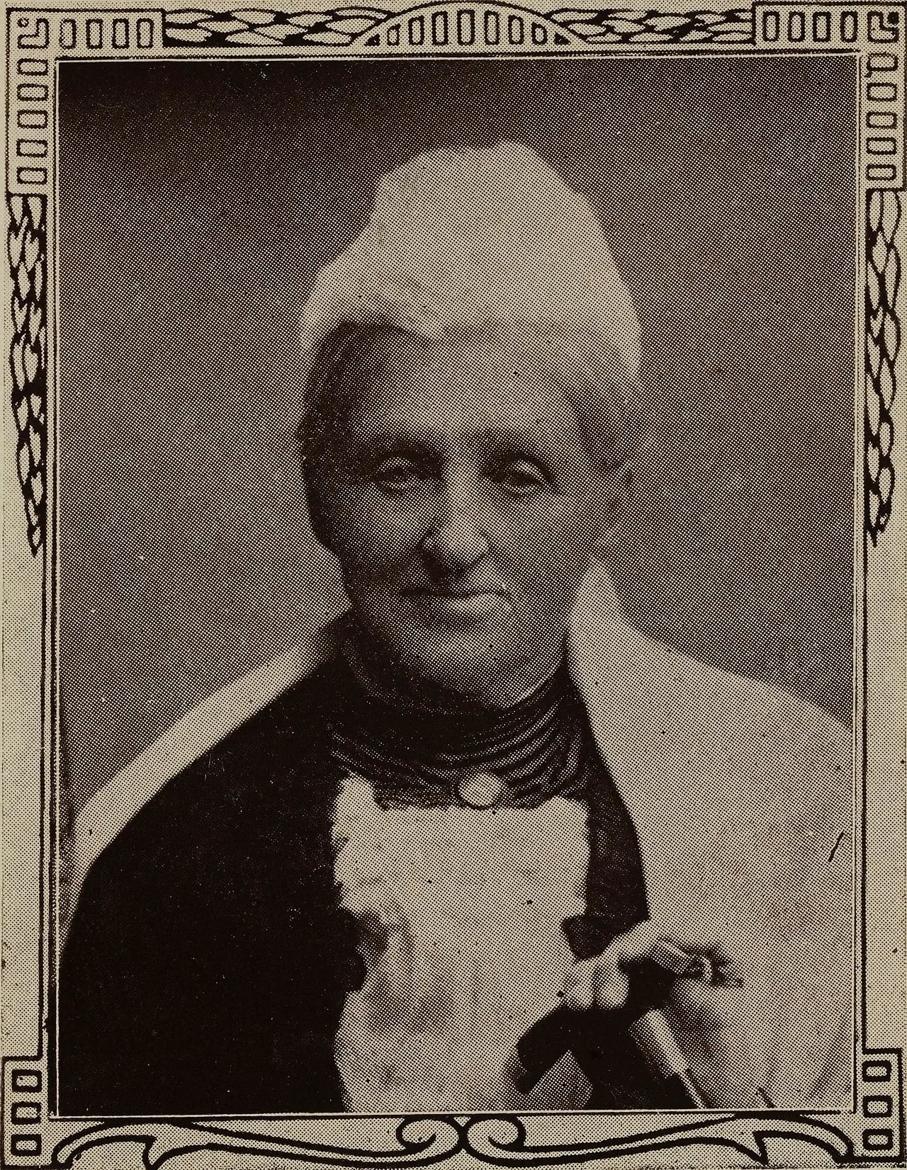 Porträt von Mary McConnel (1824–1910) – Gedenkseite