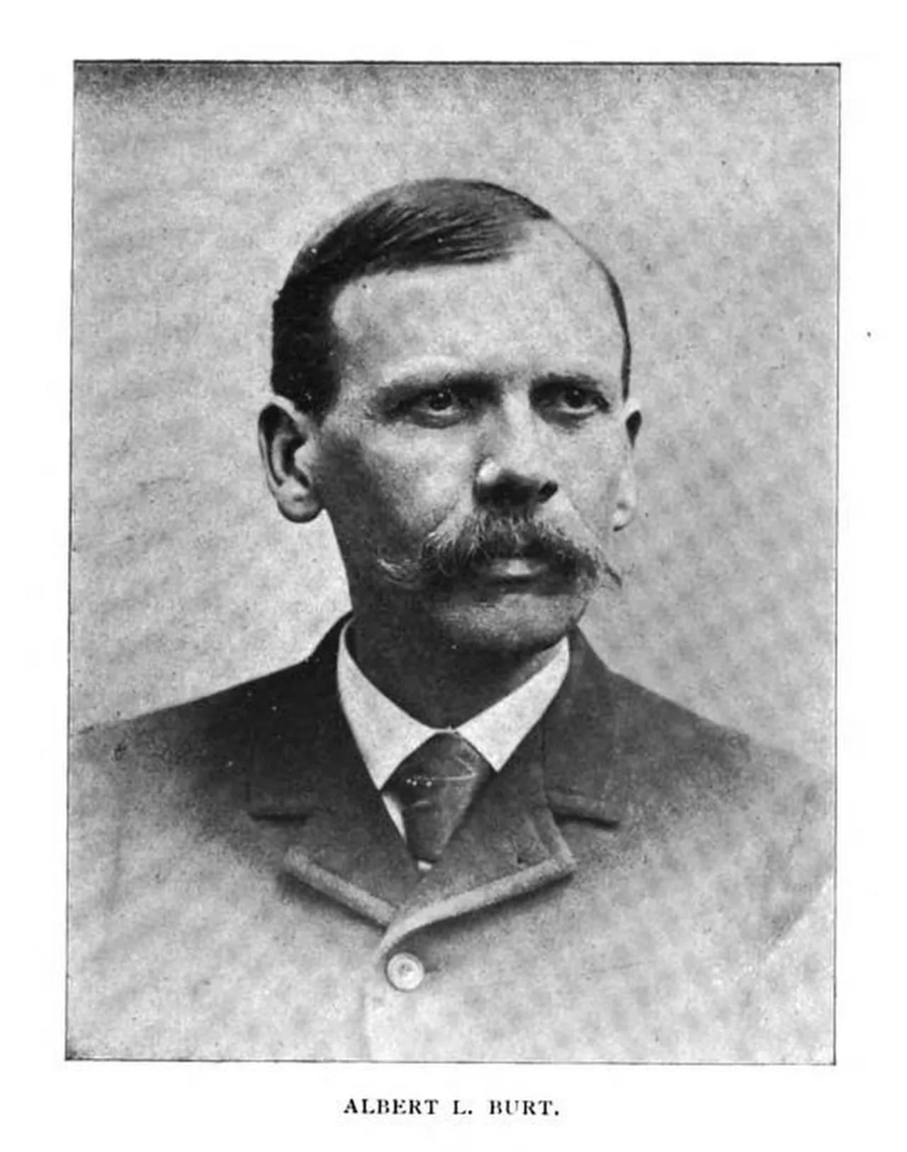 Porträt von Albert Levi Burt (1843–1913) – Gedenkseite