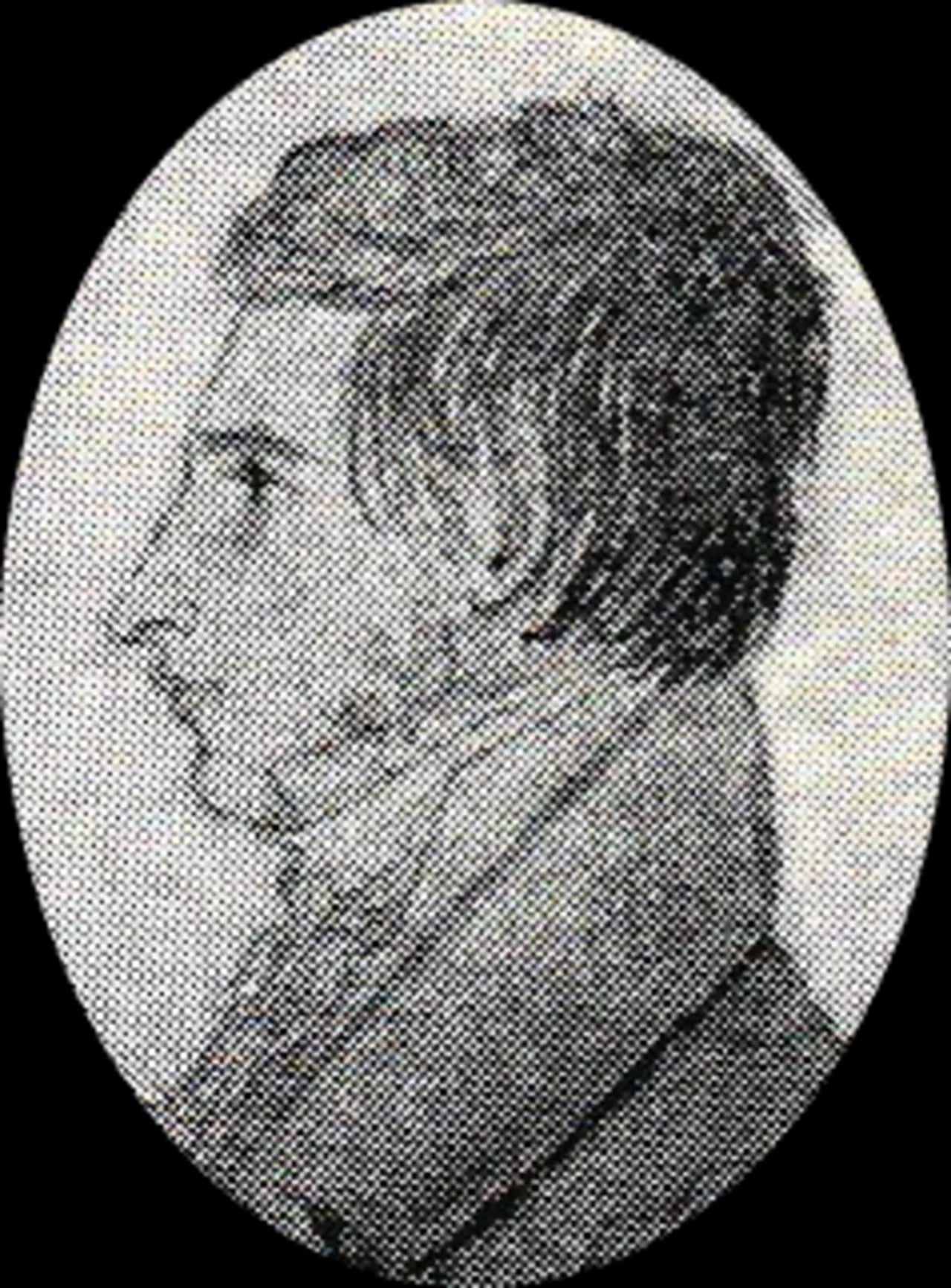 Porträt von Abraham Peter Cronholm (1809–1879) – Gedenkseite