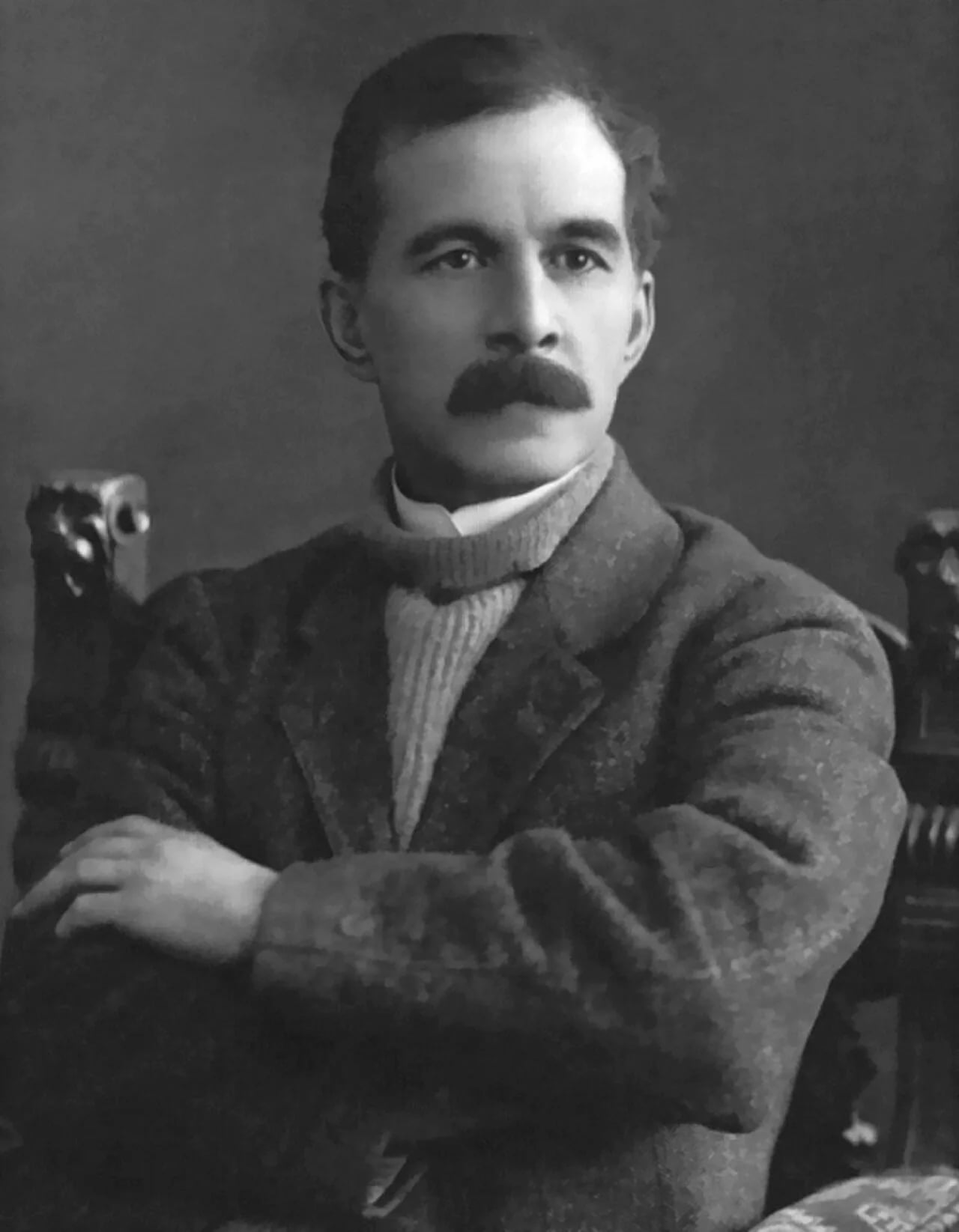 Porträt von Iwan Iwanowitsch Krylow (1860–1936) – Gedenkseite