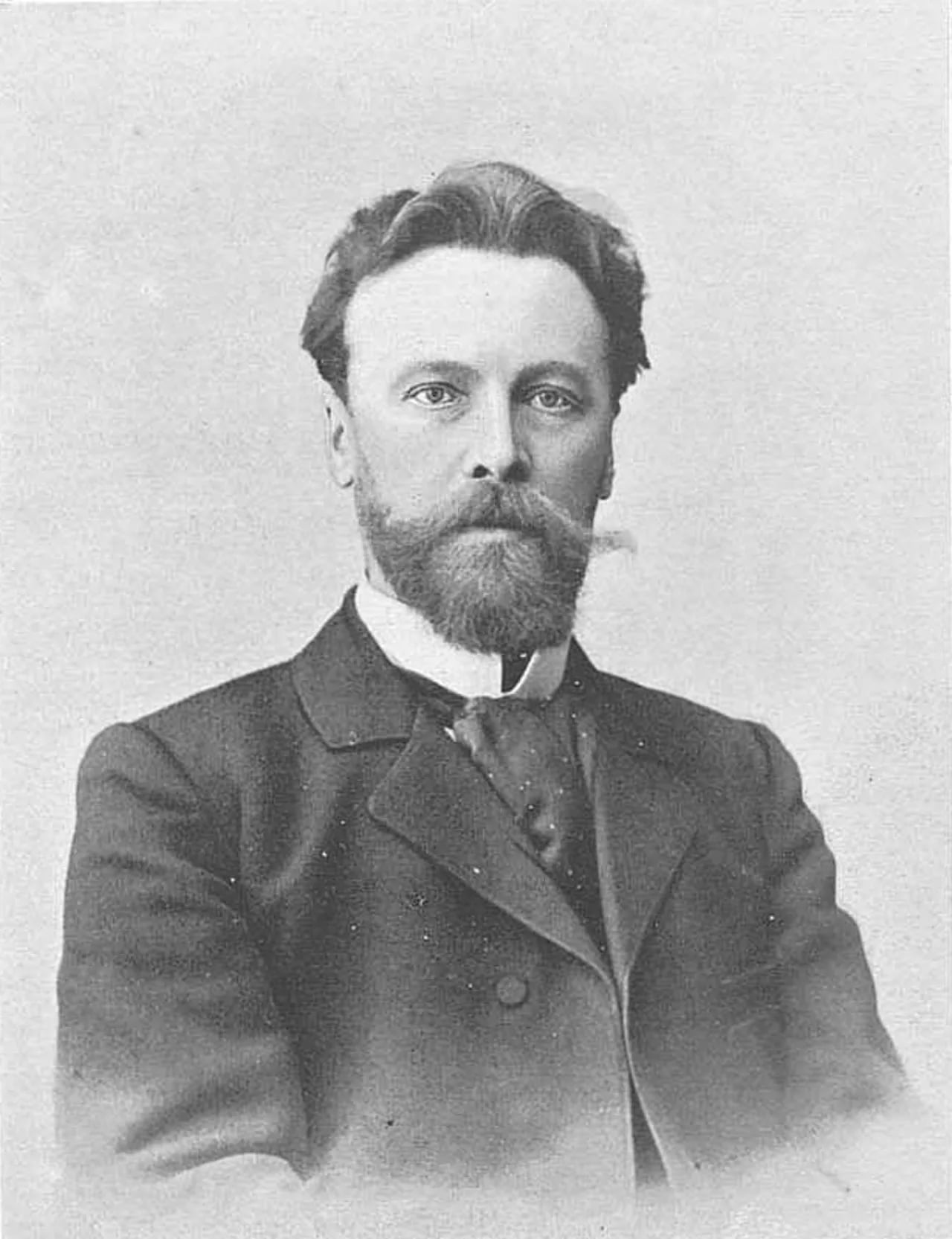 Porträt von Wiktor Andrejewitsch Kudrjawy (1860–1919) – Gedenkseite