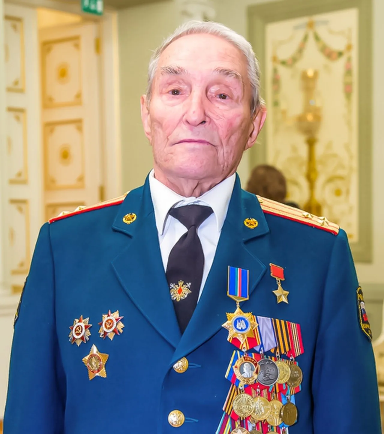 Porträt von Boris Kirillowitsch Kusnezow (1925–2020) – Gedenkseite