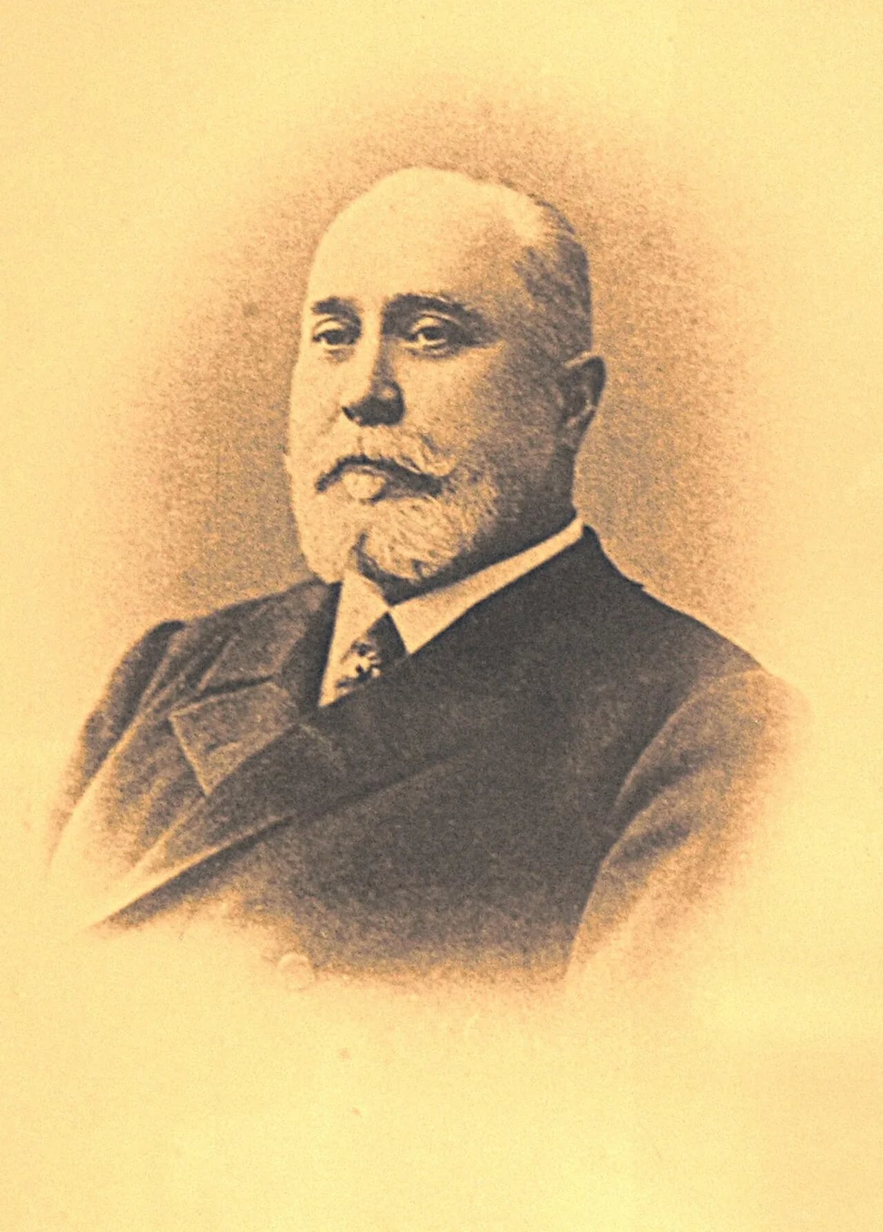 Porträt von Matwei Sidorowitsch Kusnezow (1846–1911) – Gedenkseite