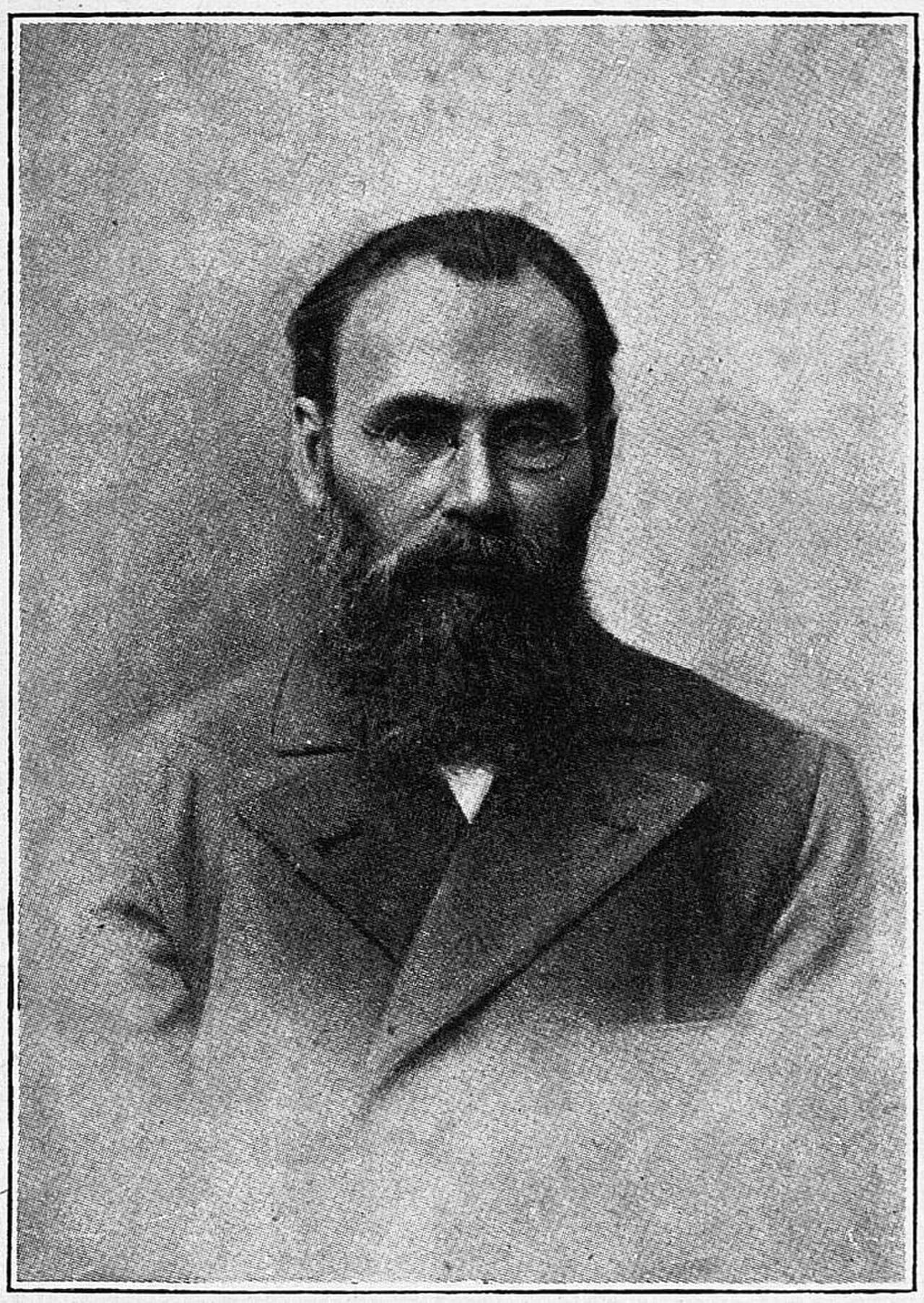 Porträt von Nikolai Grigorjewitsch Kuljabko-Korezki (1855–1931) – Gedenkseite