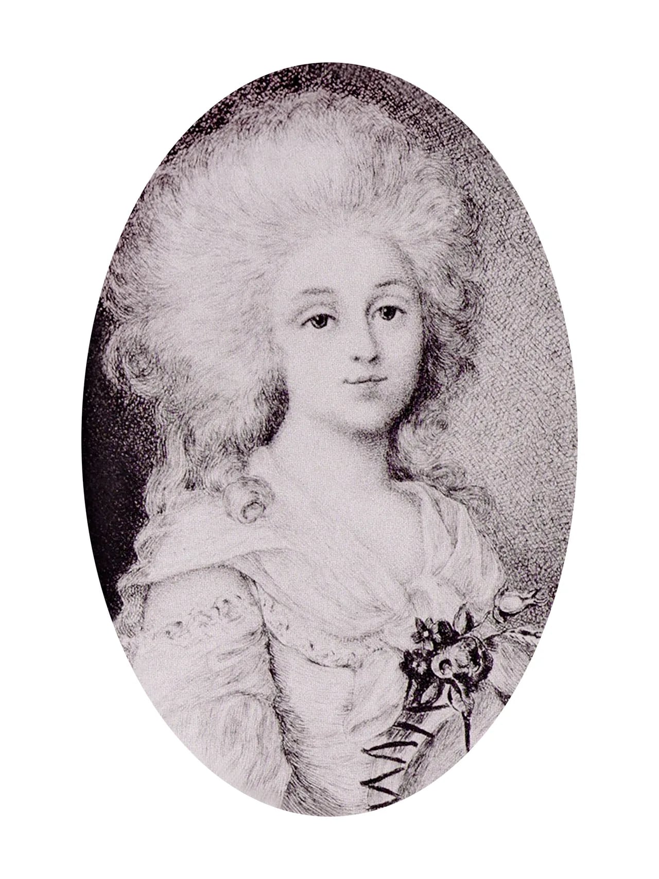 Portrait of Delphine de Sabran Custine (1770–1826) – memorial page