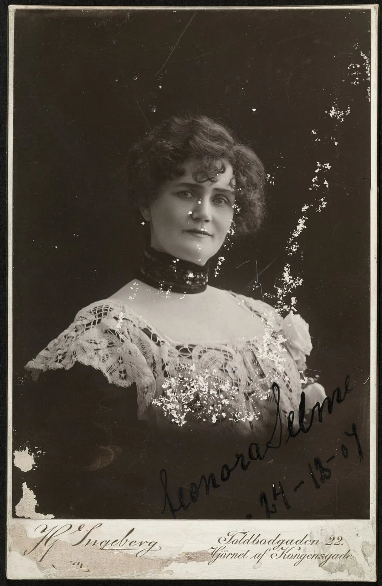 Portrait of Eleonora Josephine Selmer (1851–1930) – memorial page