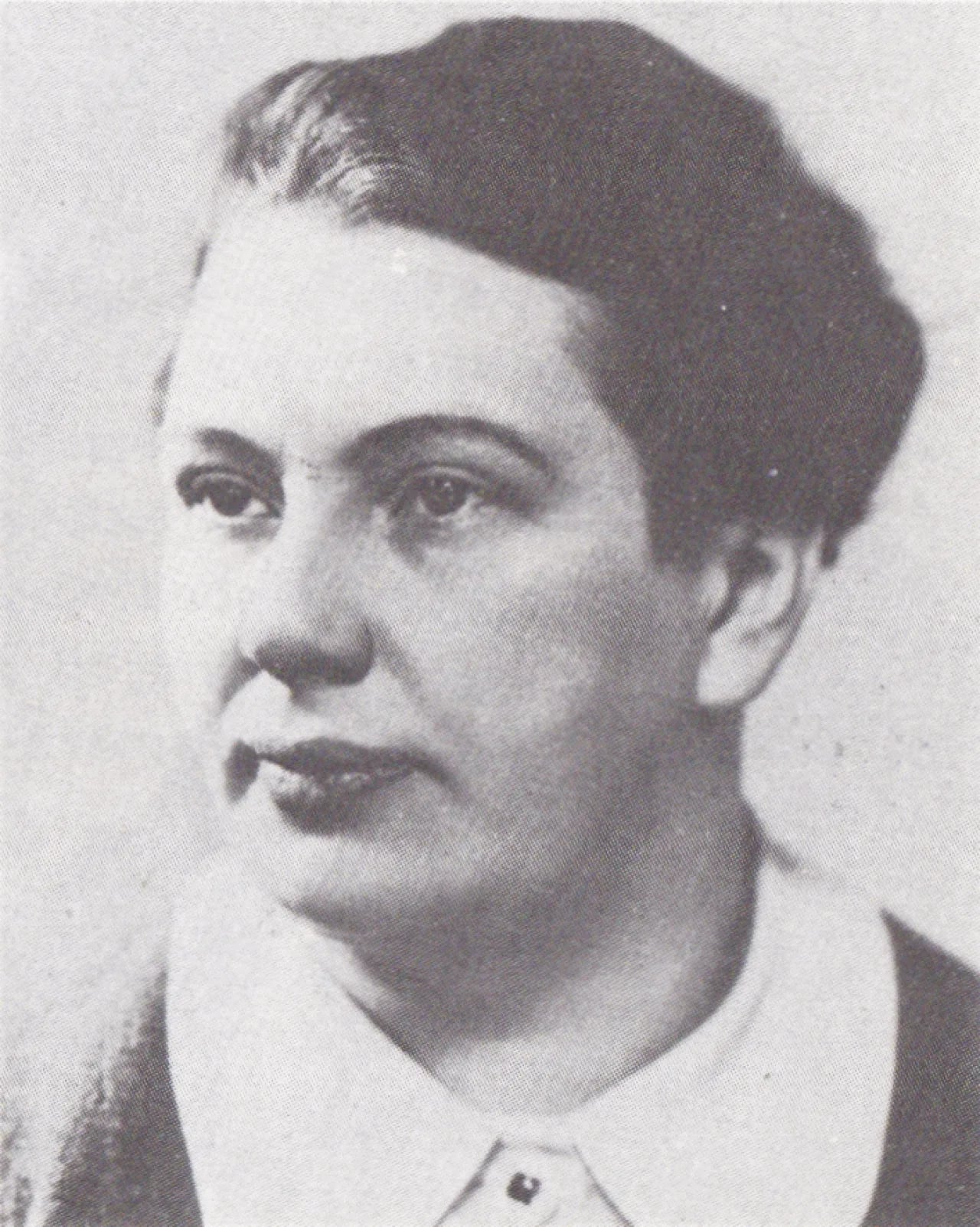 Portrait of Naděžda Melniková-Papoušková (1891–1978) – memorial page