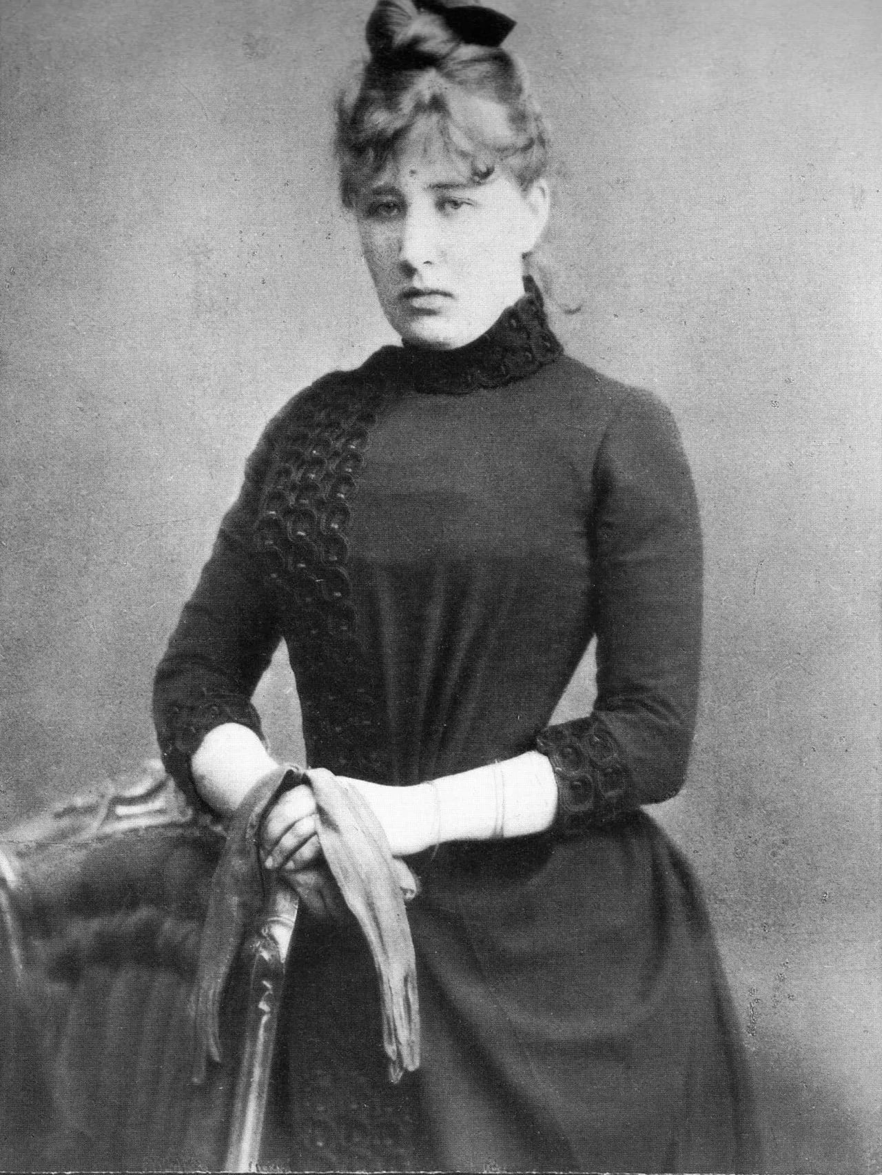 Porträt von Nadeschda Petrowna Lamanowa (1861–1941) – Gedenkseite