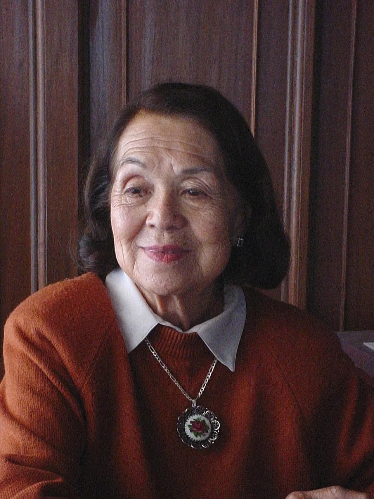 Portrait of Velia Marmolejo Fat (1917–2010) – memorial page