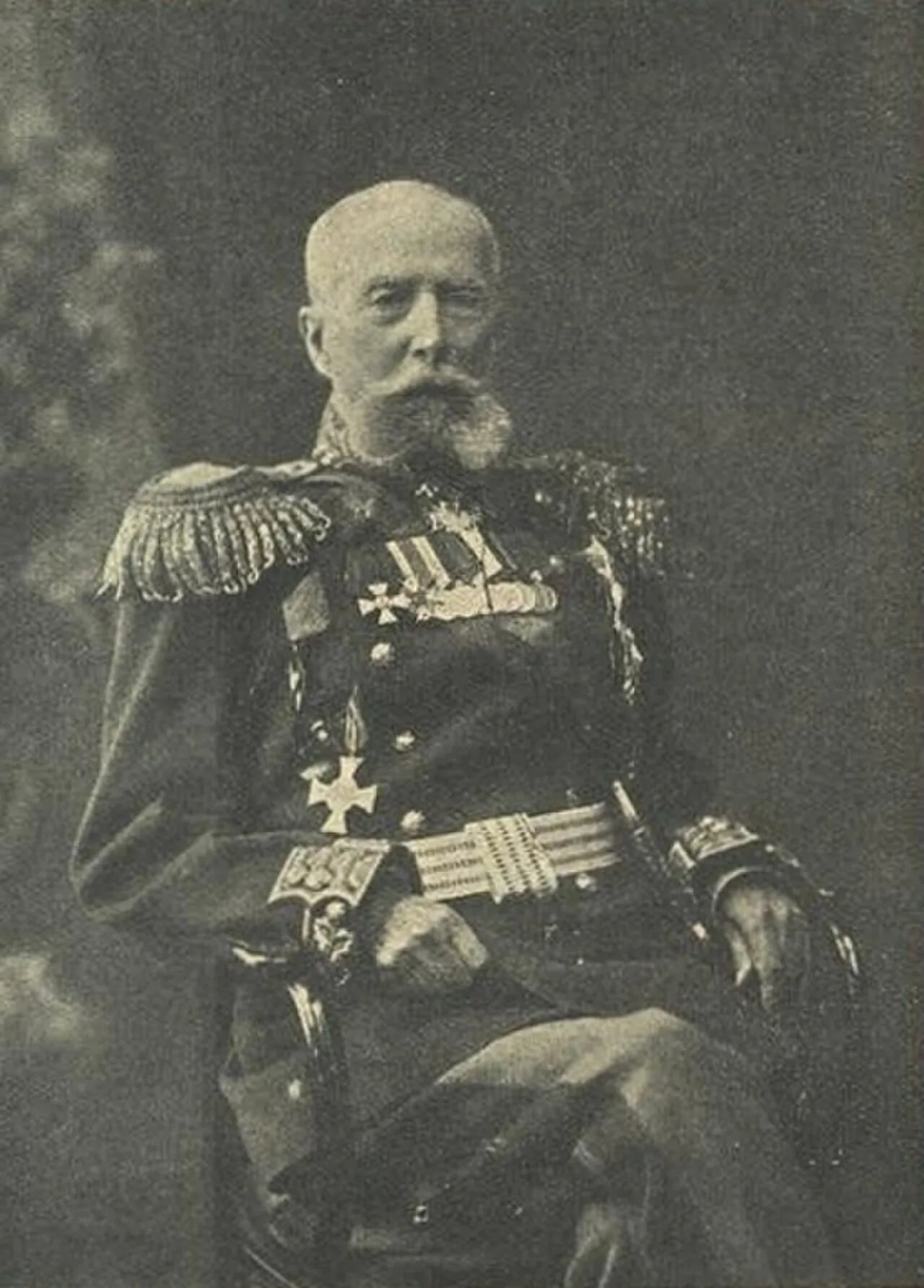 Portrait of Latour-de-Berngardt Vladimir Andreevich (1836–1914) – memorial page
