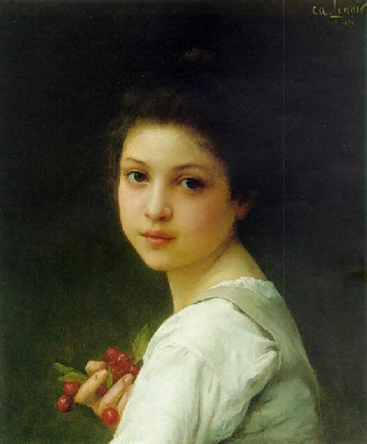 Porträt von Charles Amable Lenoir (1860–1926) – Gedenkseite