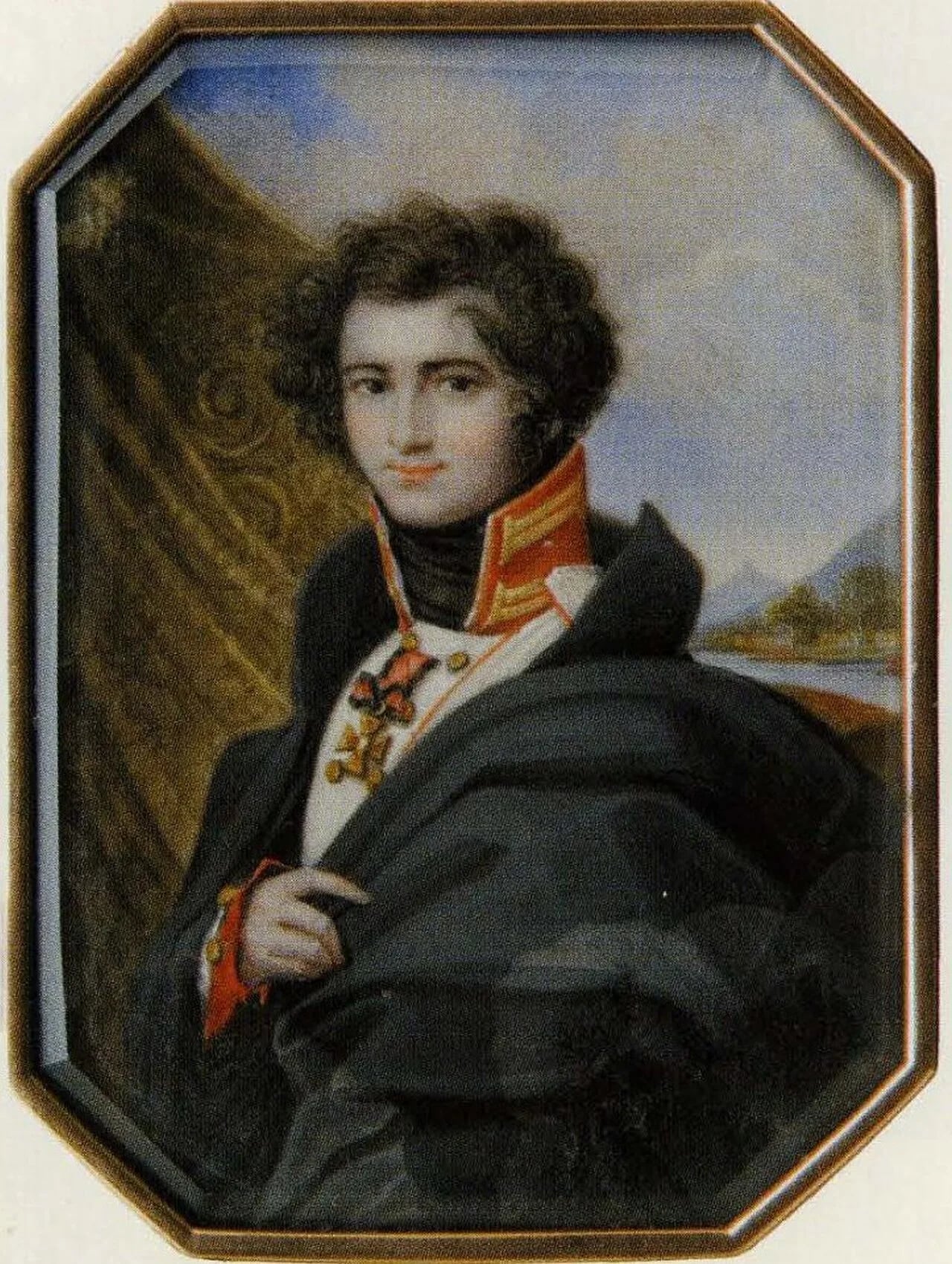 Porträt von Pawel Petrowitsch Lopuchin (1788–1873) – Gedenkseite