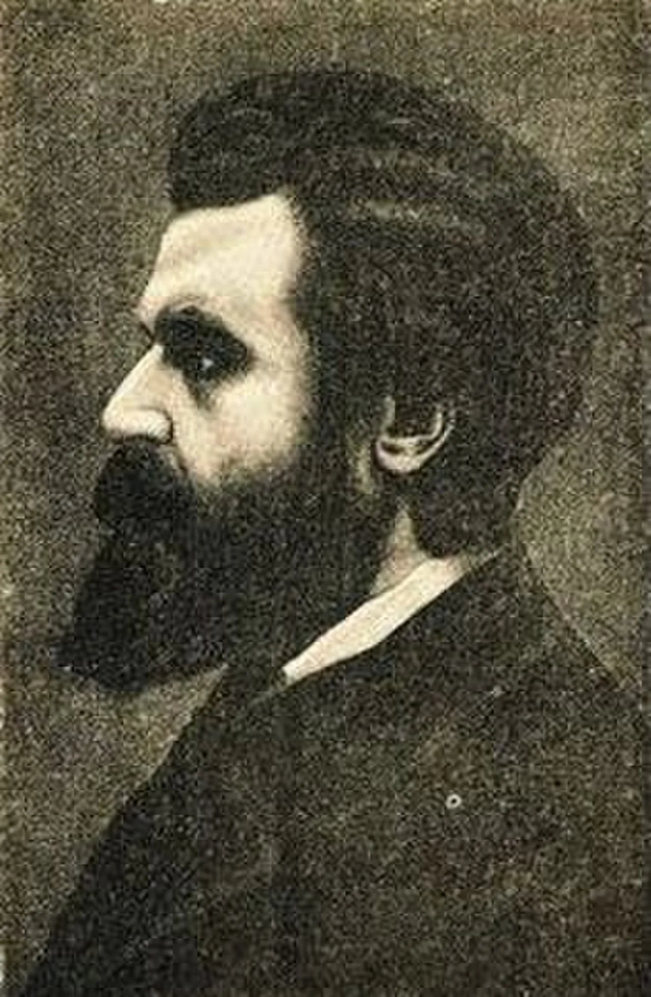 Porträt von Platon Lunacharsky (1865–1905) – Gedenkseite