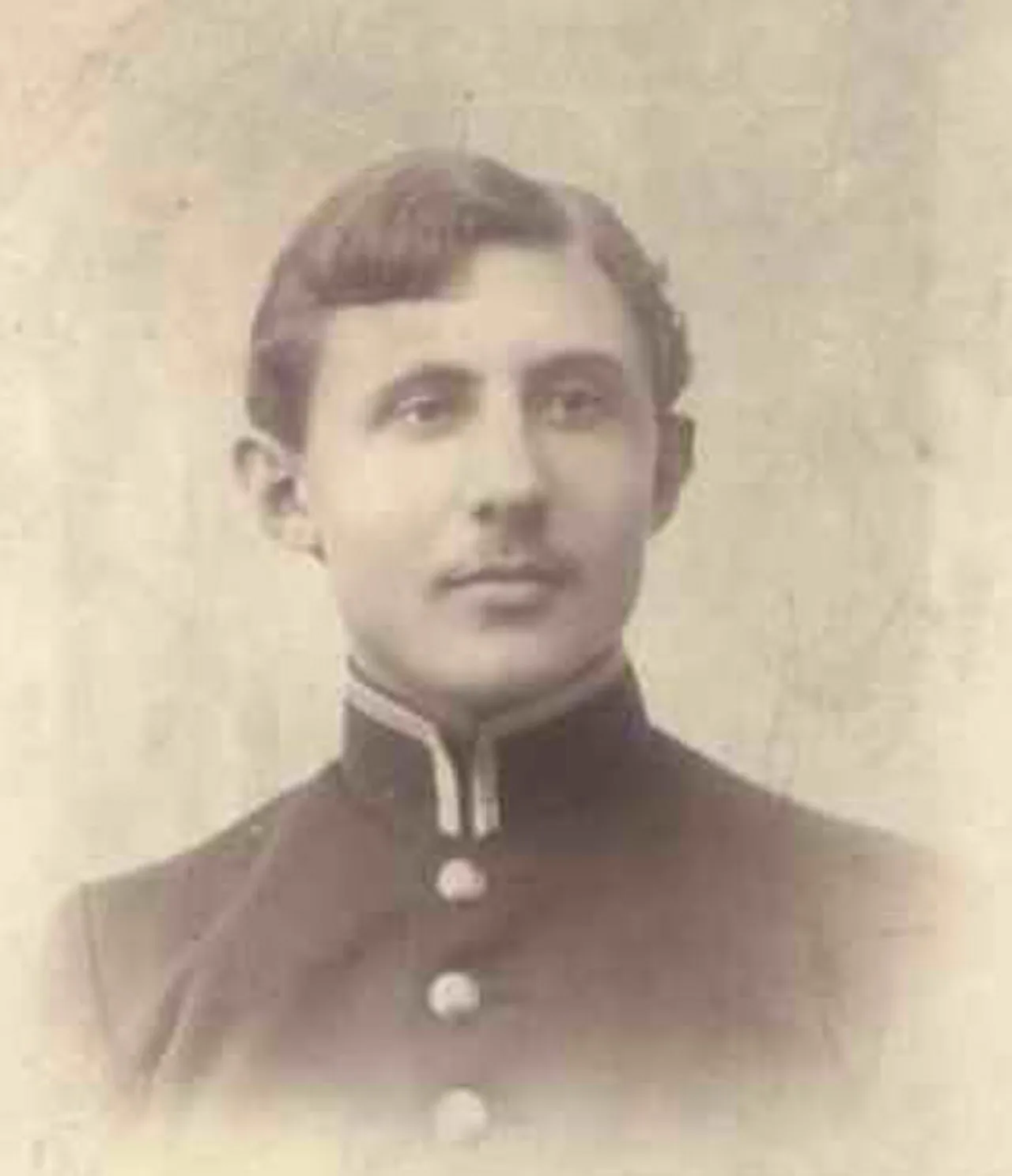 Porträt von Mykola Ljubynskyj (1891–1938) – Gedenkseite