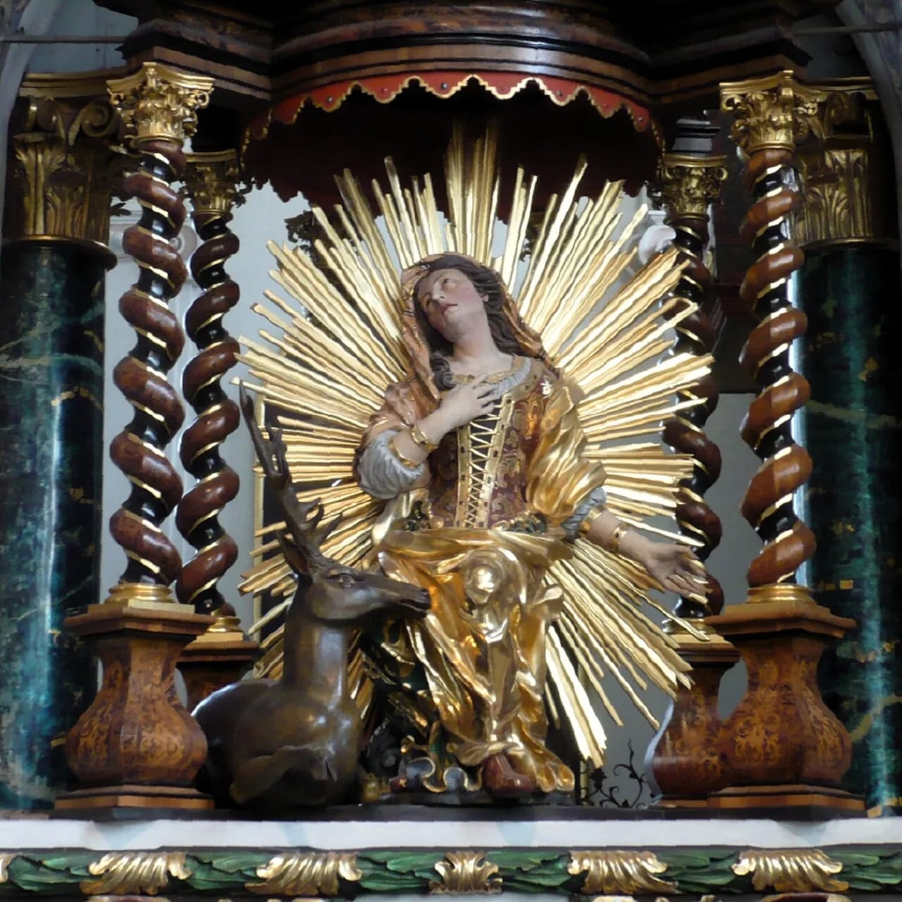 Porträt von Idda von Toggenburg (1140–1226) – Gedenkseite