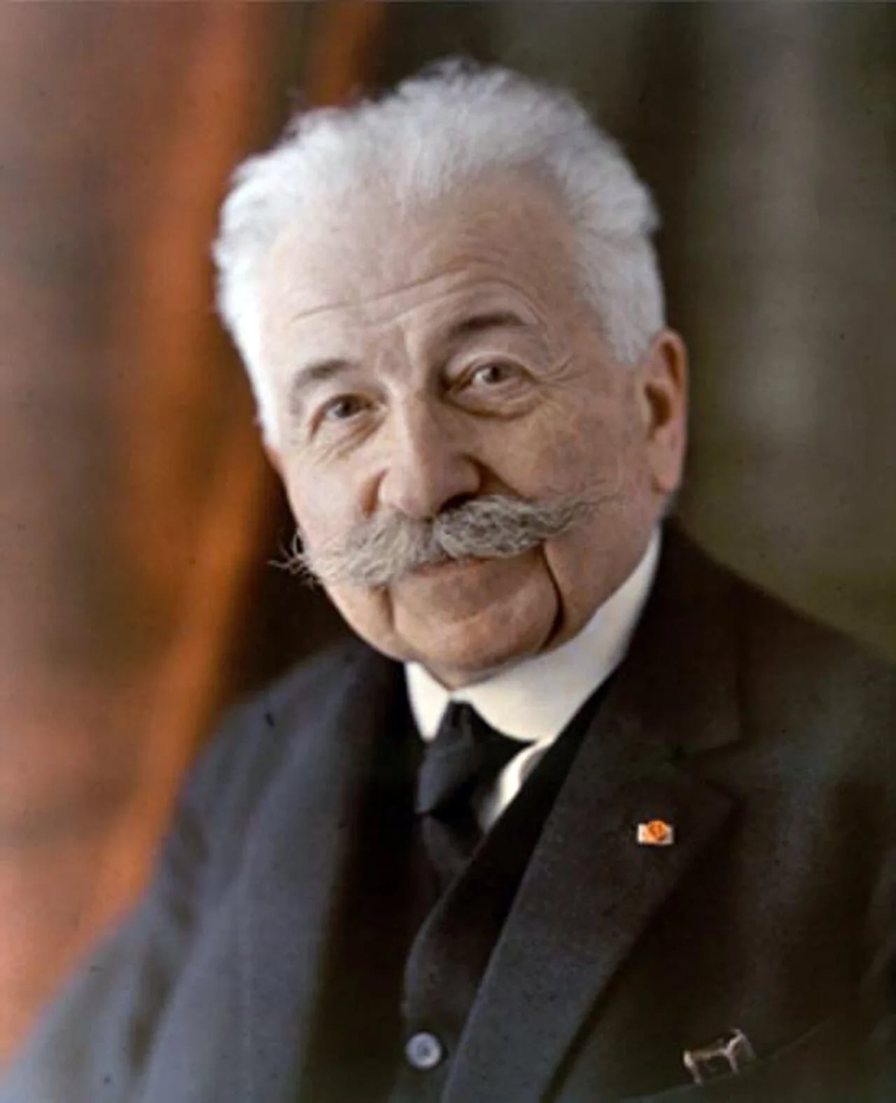 Portrait of Auguste Lumière (1862–1954) – memorial page