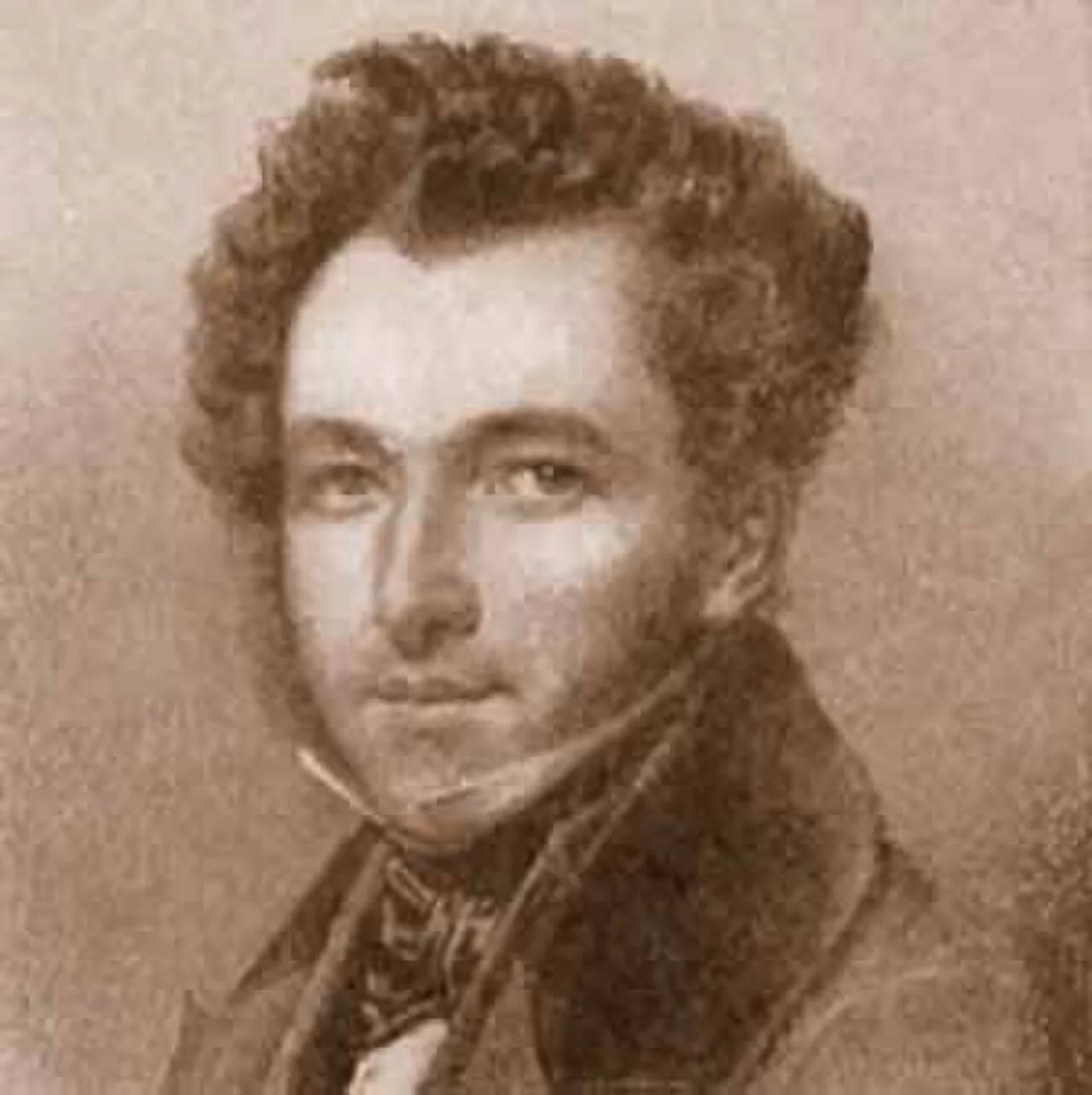 Porträt von Alexei Iraklijewitsch Ljowschin (1798–1879) – Gedenkseite