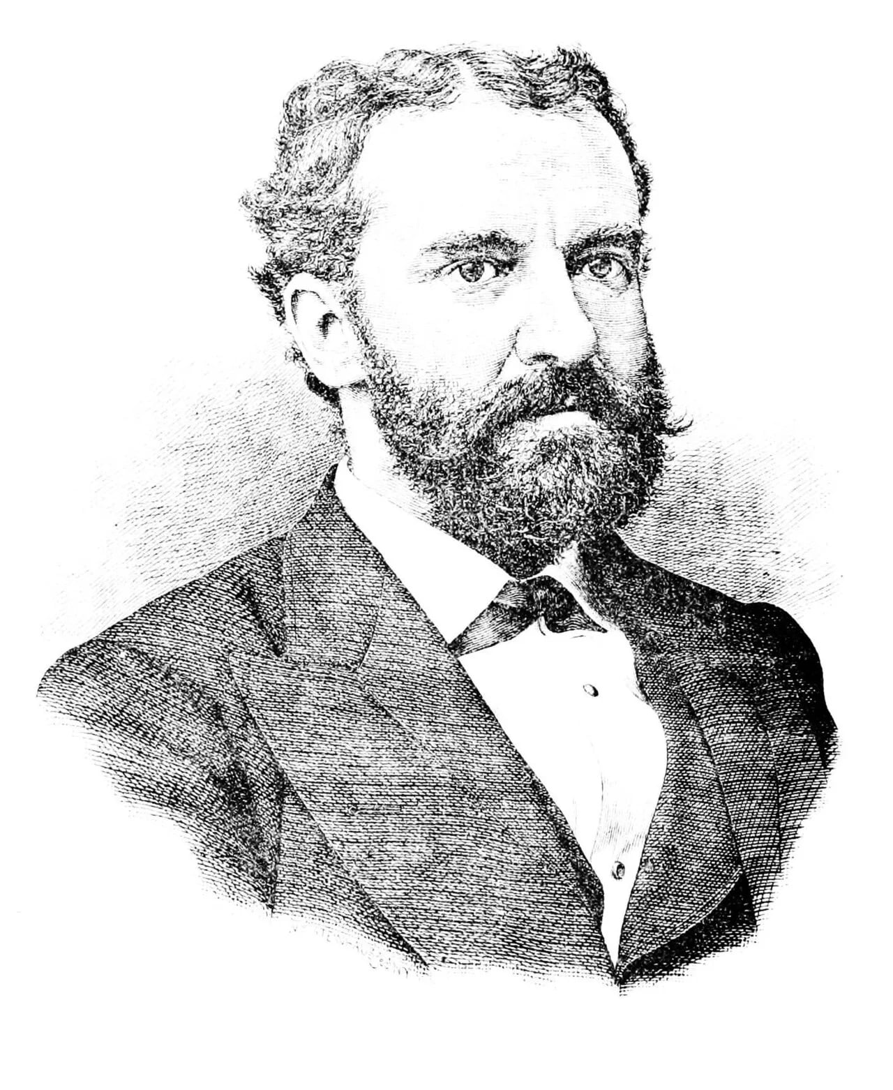 Portrait of Alfred M. Mayer (1836–1897) – memorial page