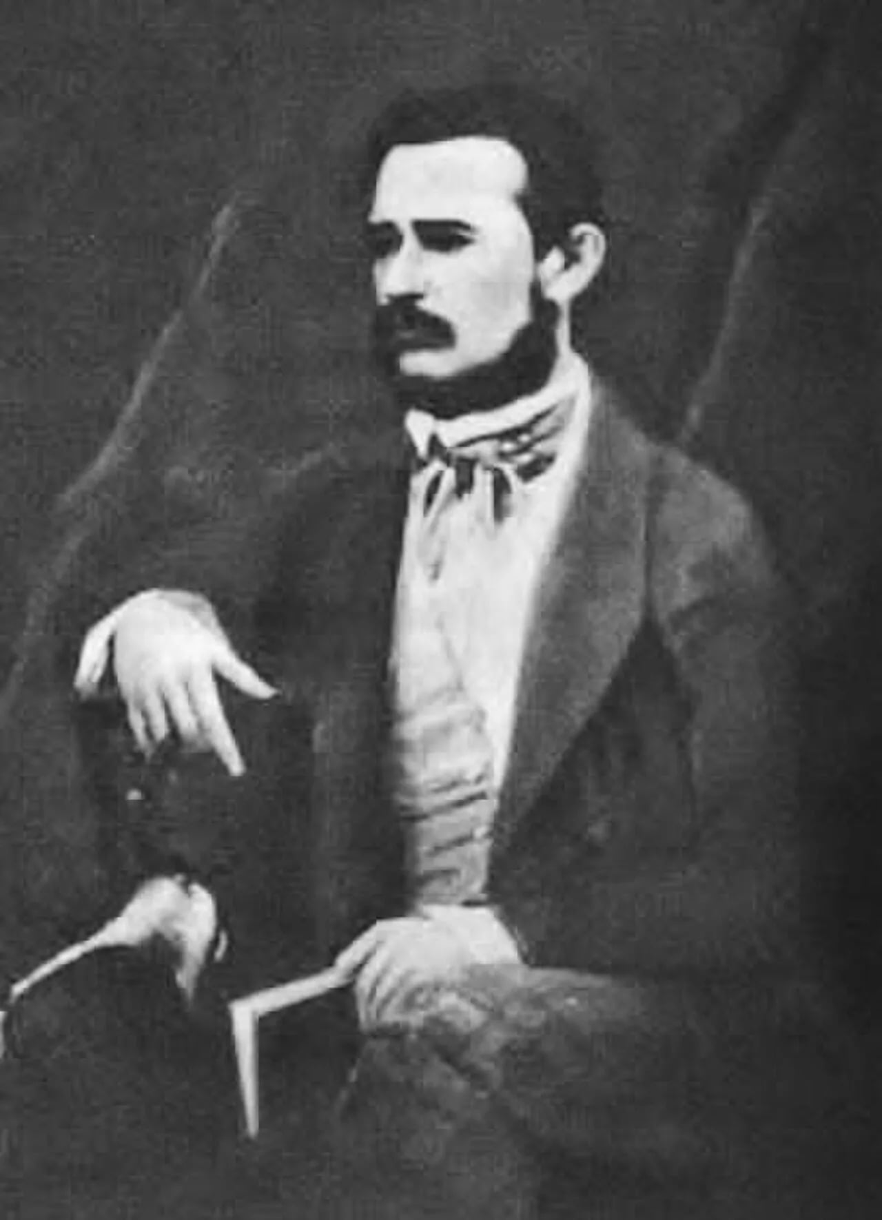 Porträt von Walerian Nikolajewitsch Maikow (1823–1847) – Gedenkseite