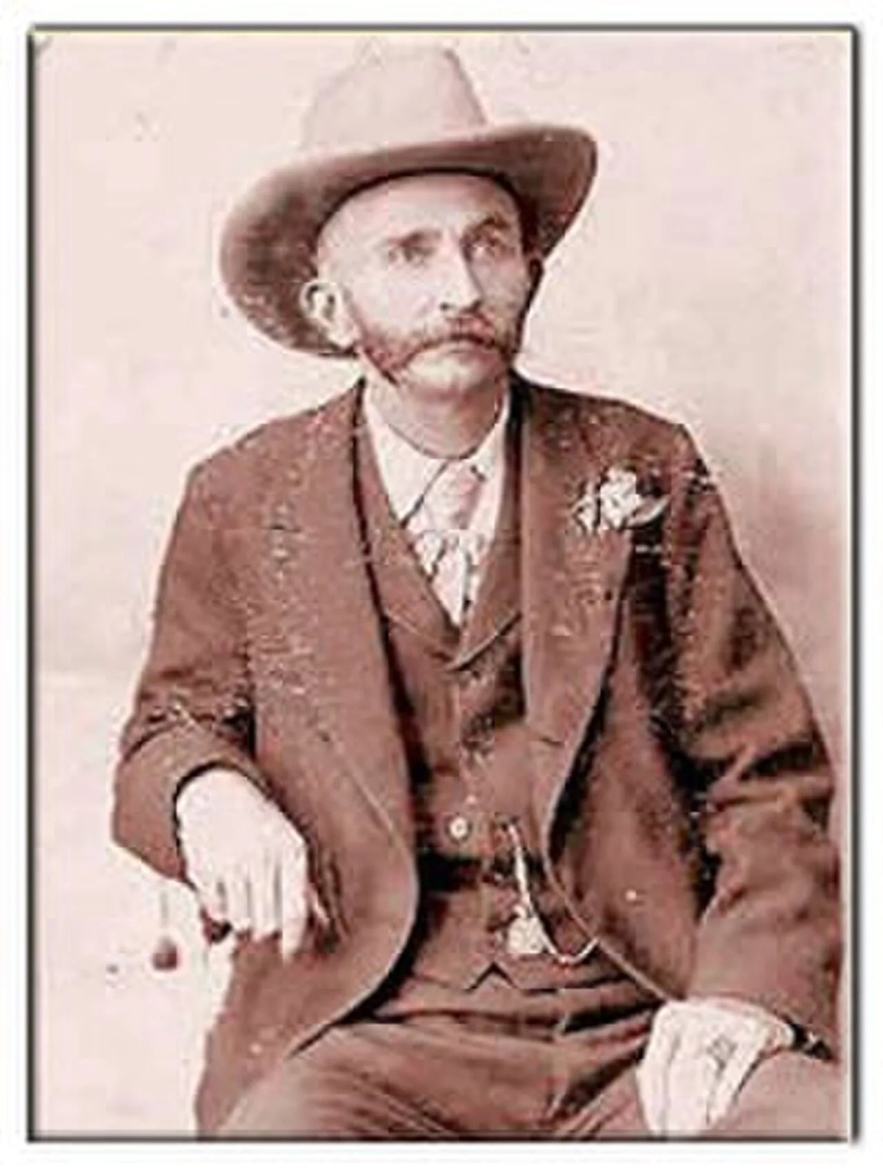 Porträt von Bill McDonald (1852–1918) – Gedenkseite