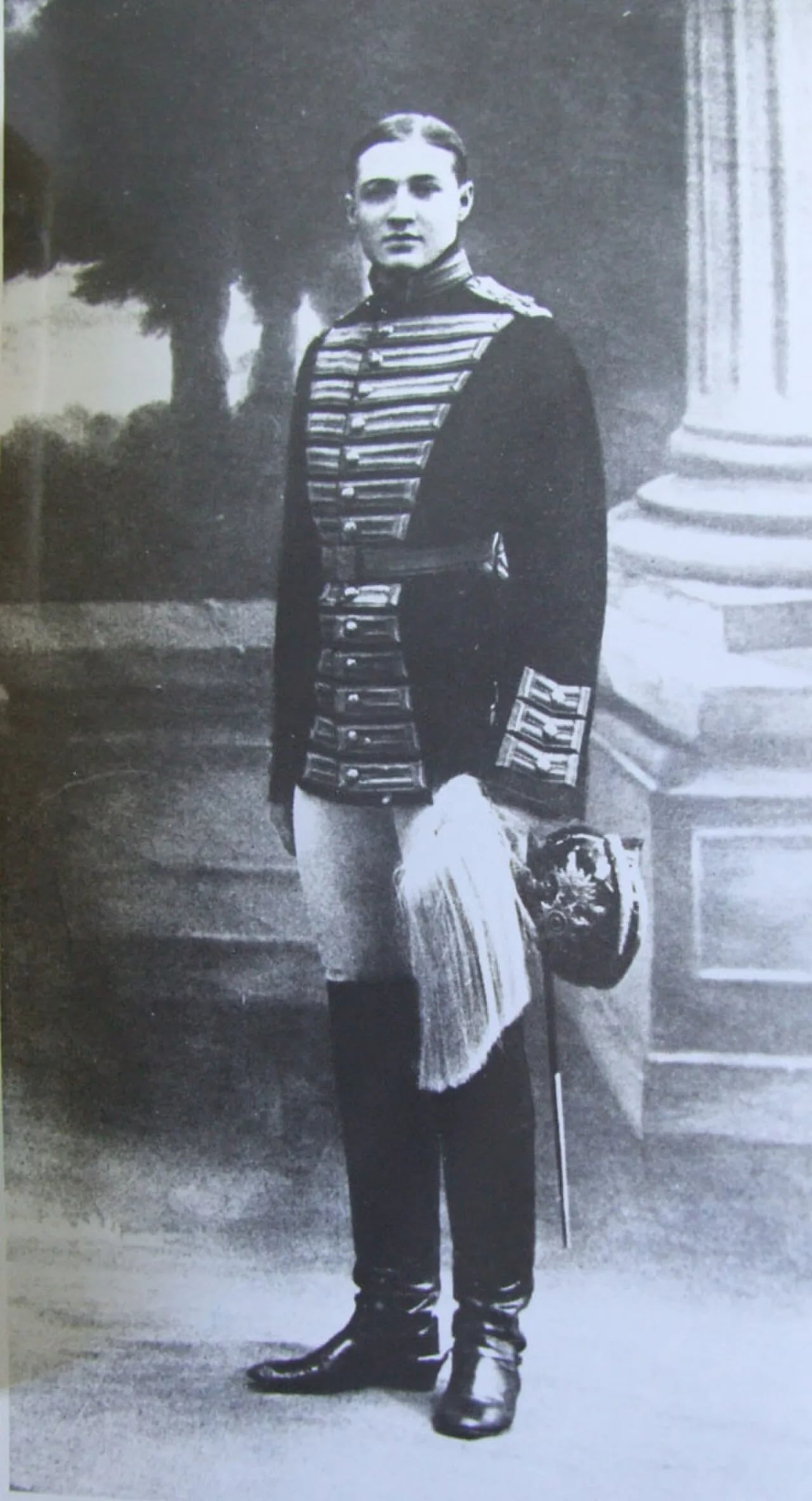 Porträt von Dmitry Malama (1891–1919) – Gedenkseite