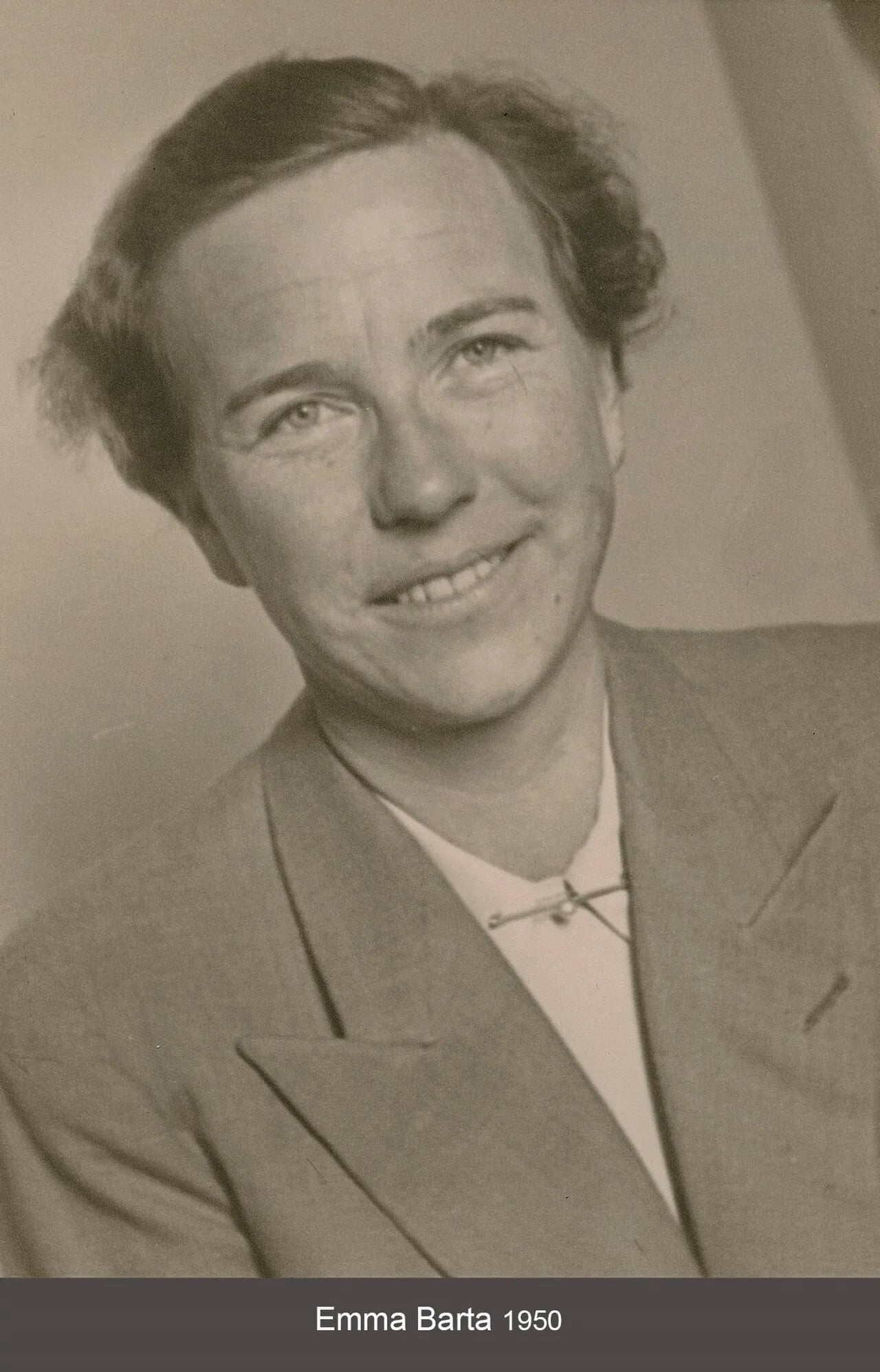 Portrait of Emma Barta-Mikl (1908–1993) – memorial page