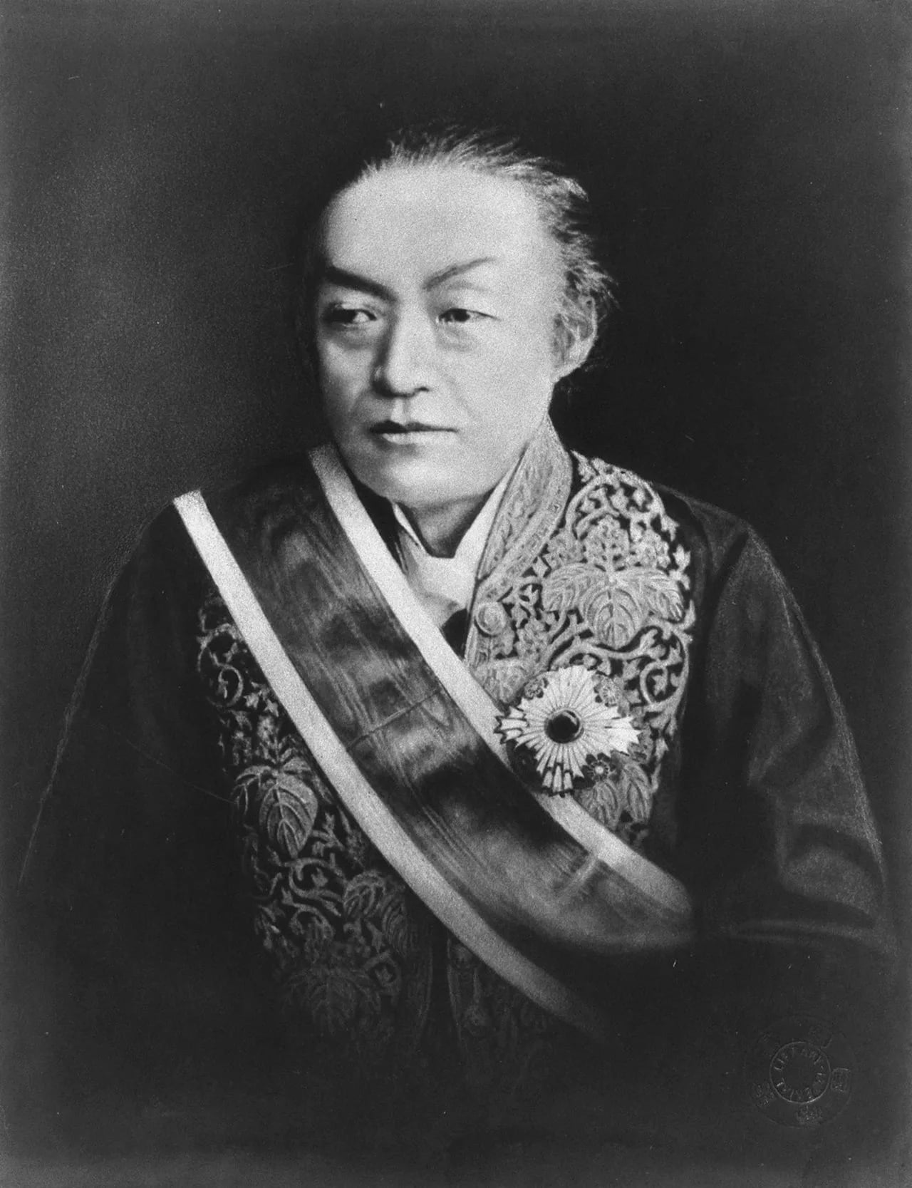 Portrait of Iwakura Tomomi (1825–1883) – memorial page