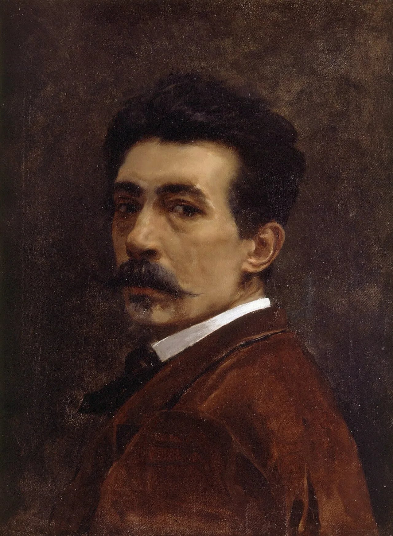 Porträt von Joaquín Agrasot y Juan (1836–1919) – Gedenkseite