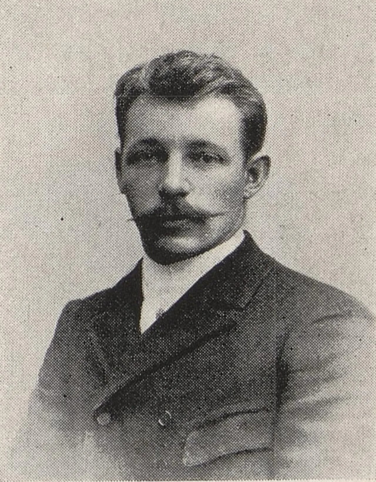 Porträt von Erik Fjeld (1870–1955) – Gedenkseite