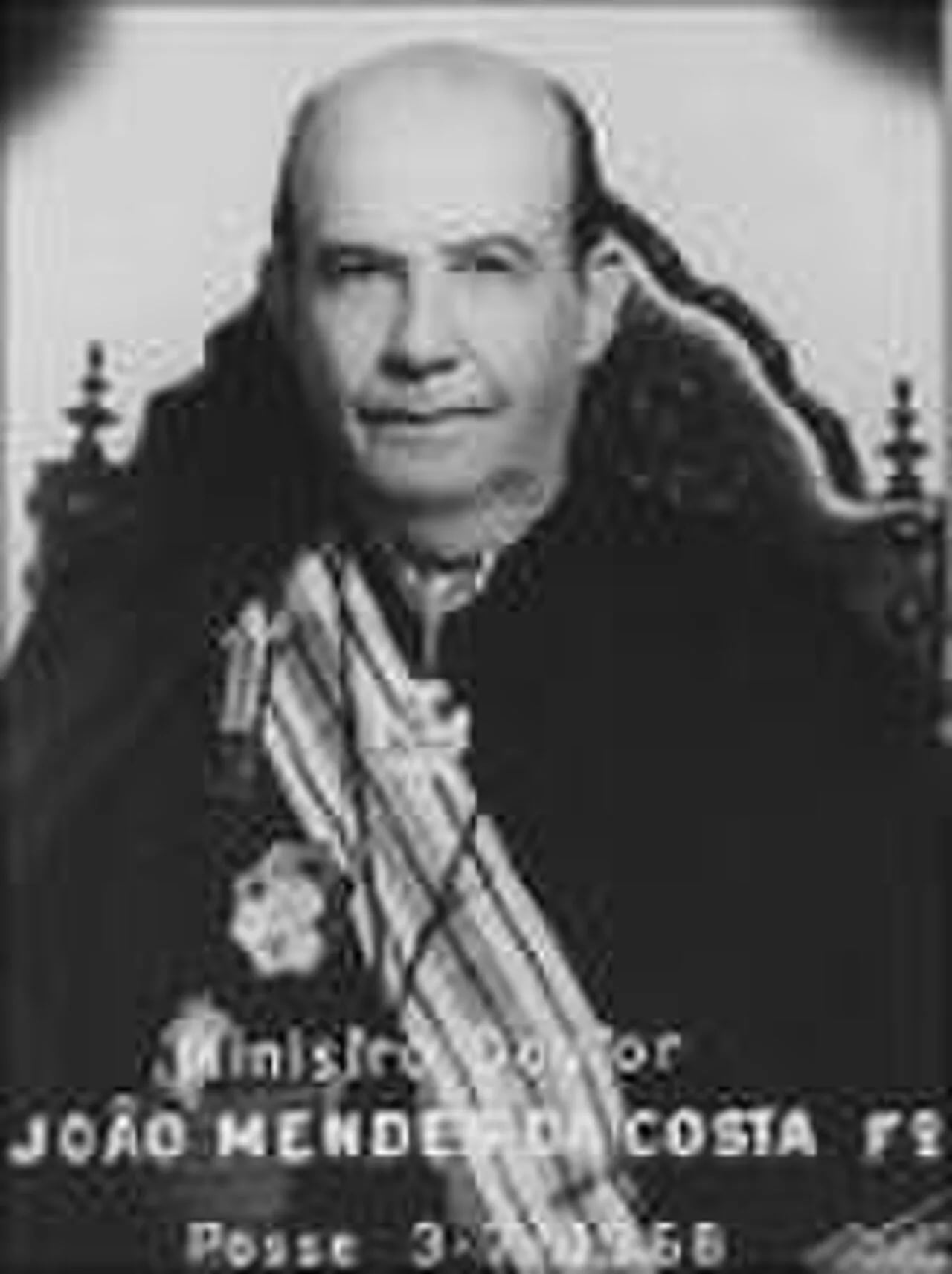 Porträt von João Mendes da Costa Filho (1903–1971) – Gedenkseite
