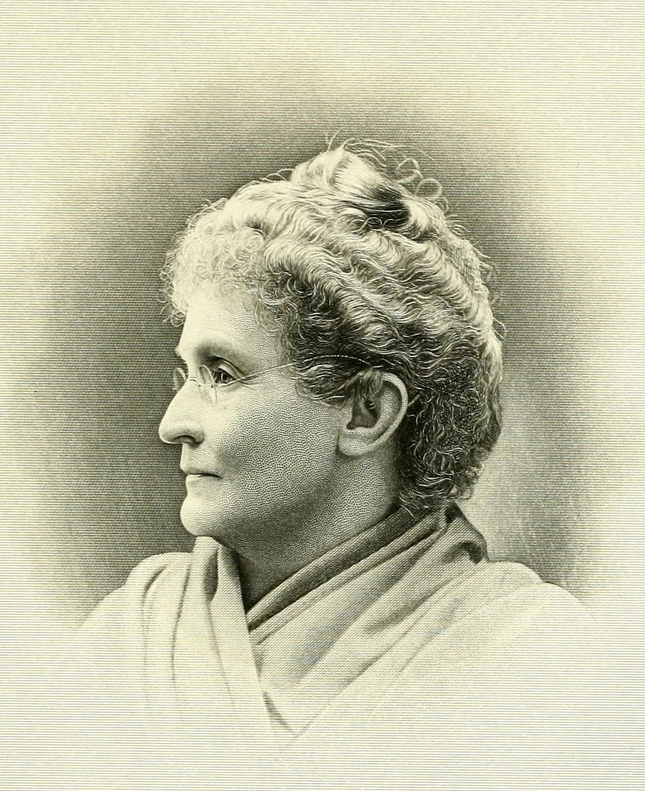 Porträt von Laura Ross Wolcott (1834–1915) – Gedenkseite