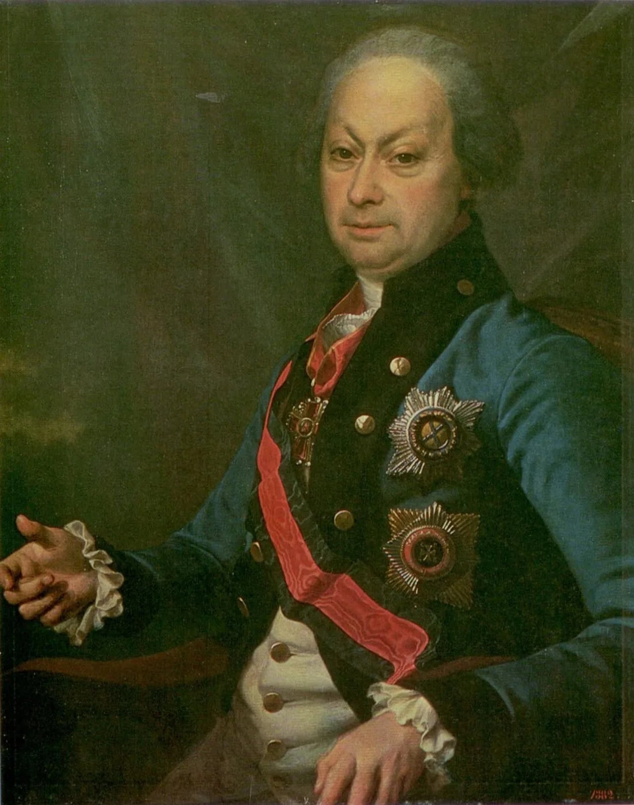 Portrait of Alexei Petrowitsch Melgunow (1722–1788) – memorial page