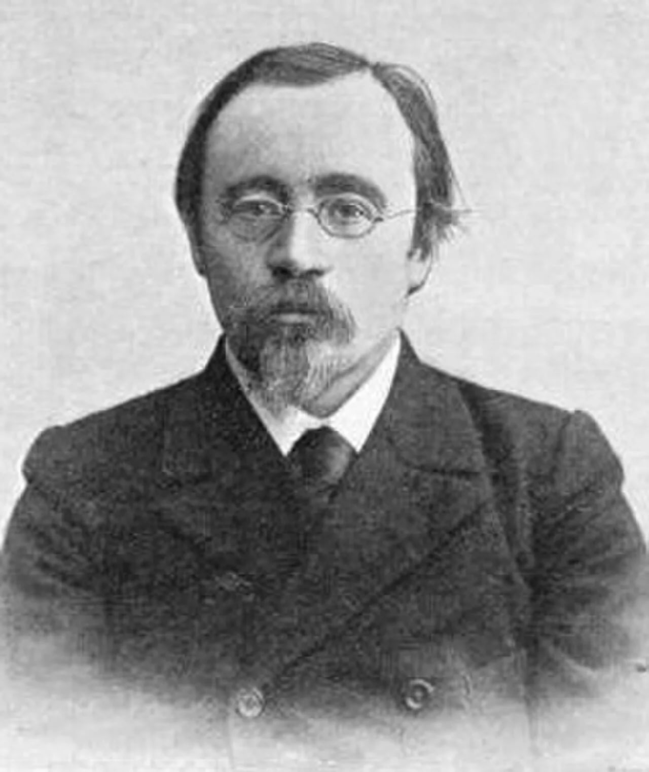 Porträt von Michail Osipovič Menʹšikov (1859–1918) – Gedenkseite