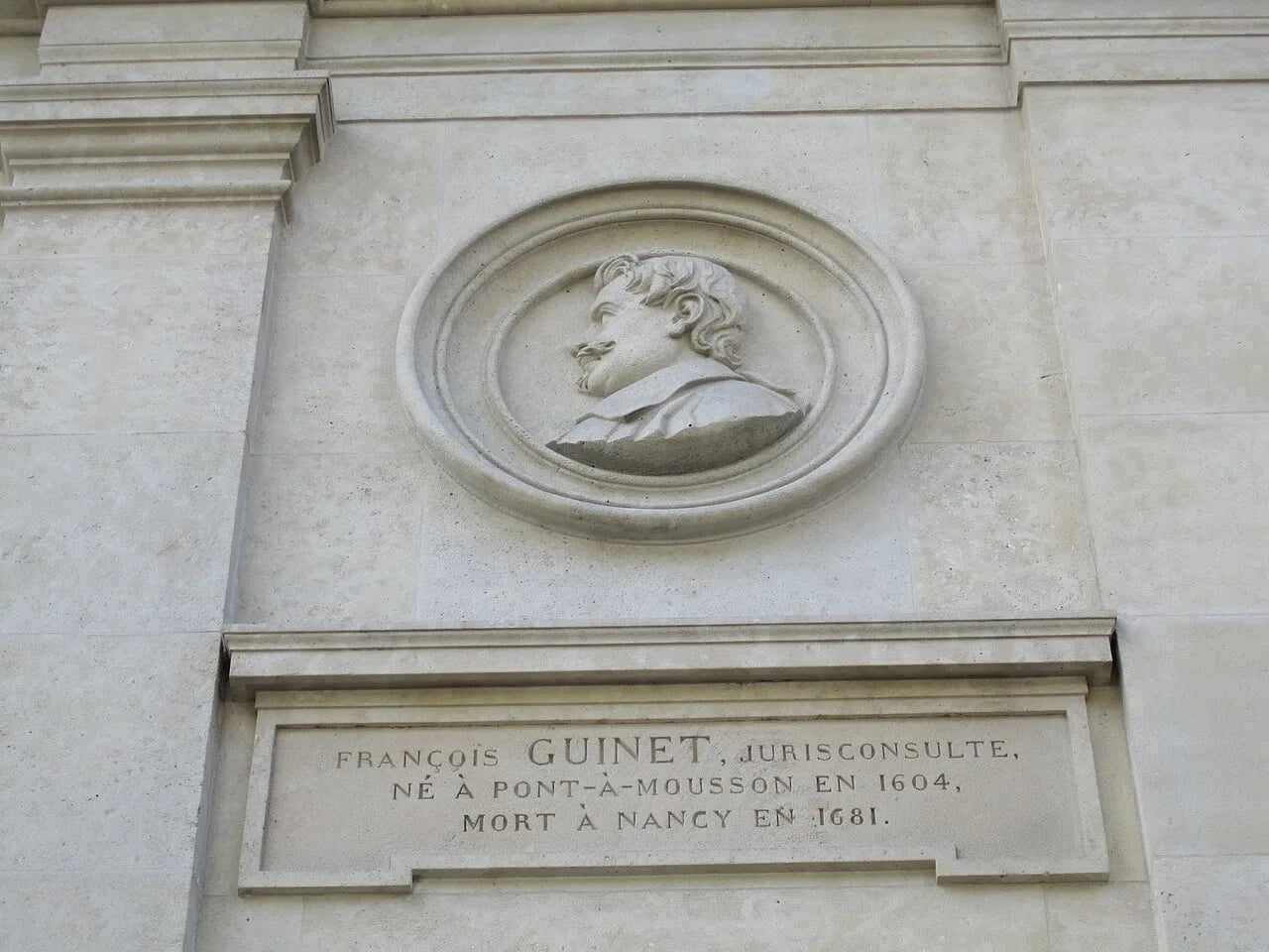 Porträt von François Guinet (1604–1681) – Gedenkseite