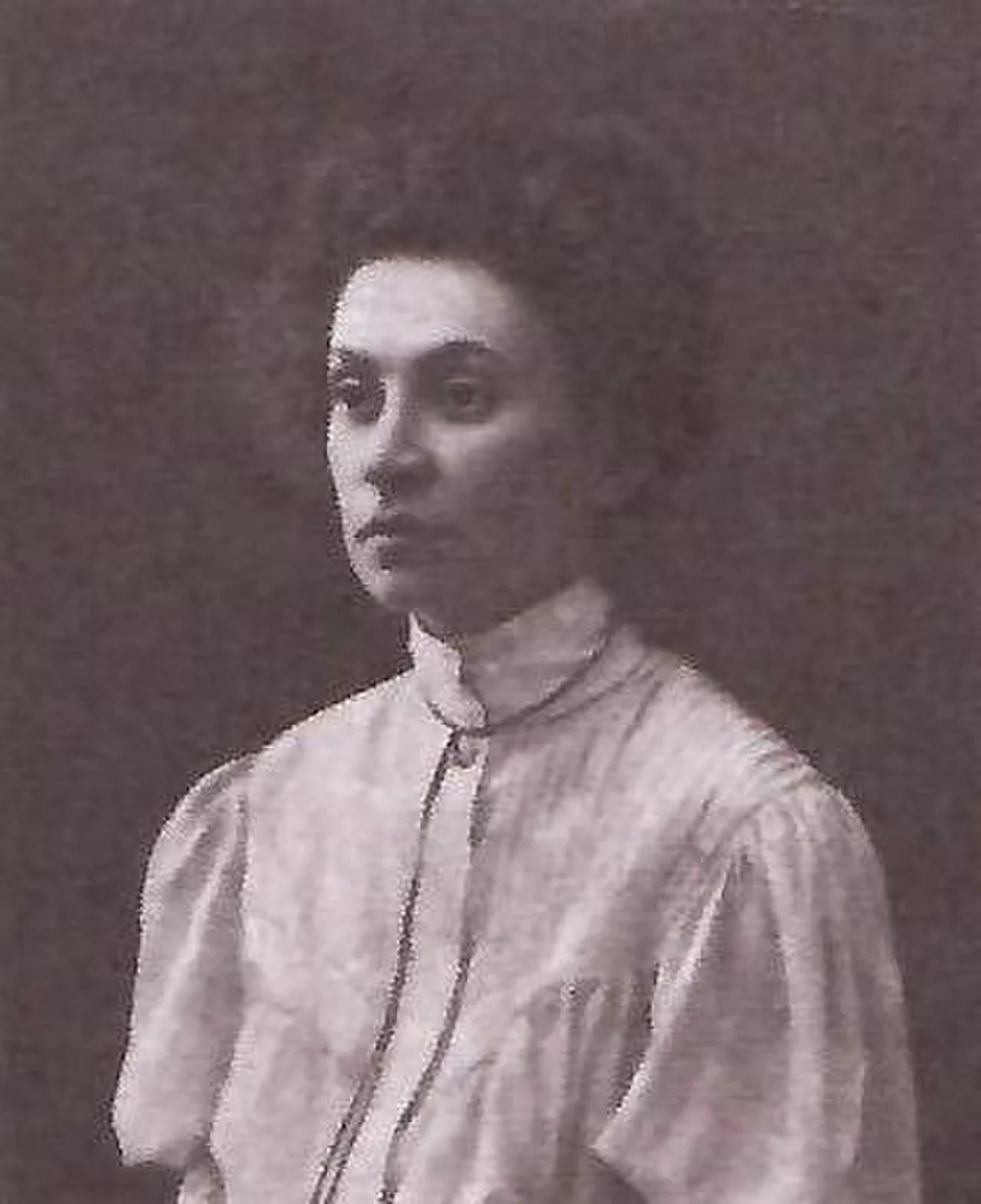 Porträt von Wera Alexandrowna Merkurjewa (1876–1943) – Gedenkseite