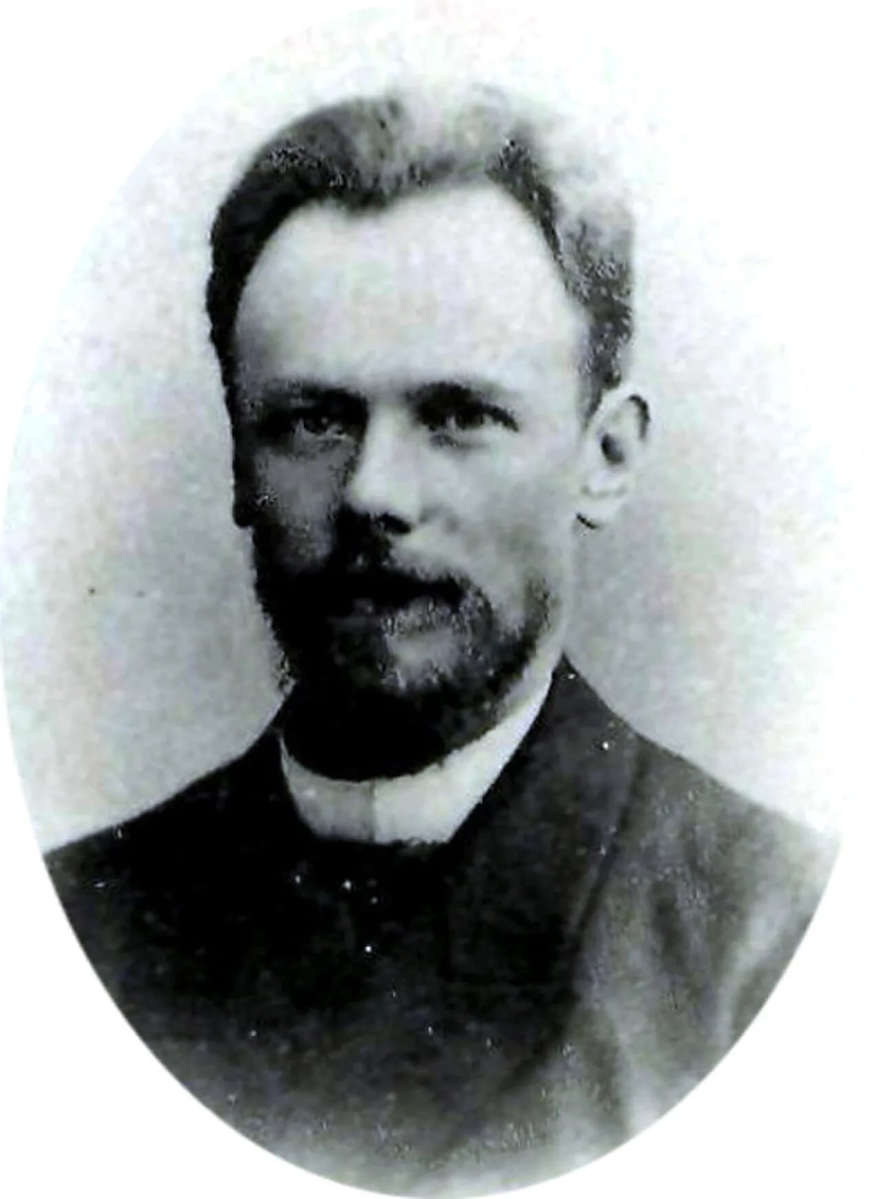Porträt von Iwan Nikolajewitsch Miklaschewski (1858–1901) – Gedenkseite