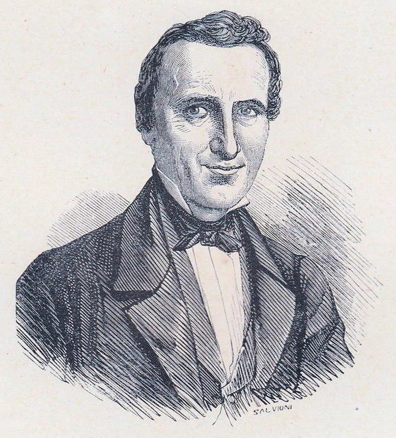 Portrait of Cesare Beccalossi (1799–1868) – memorial page