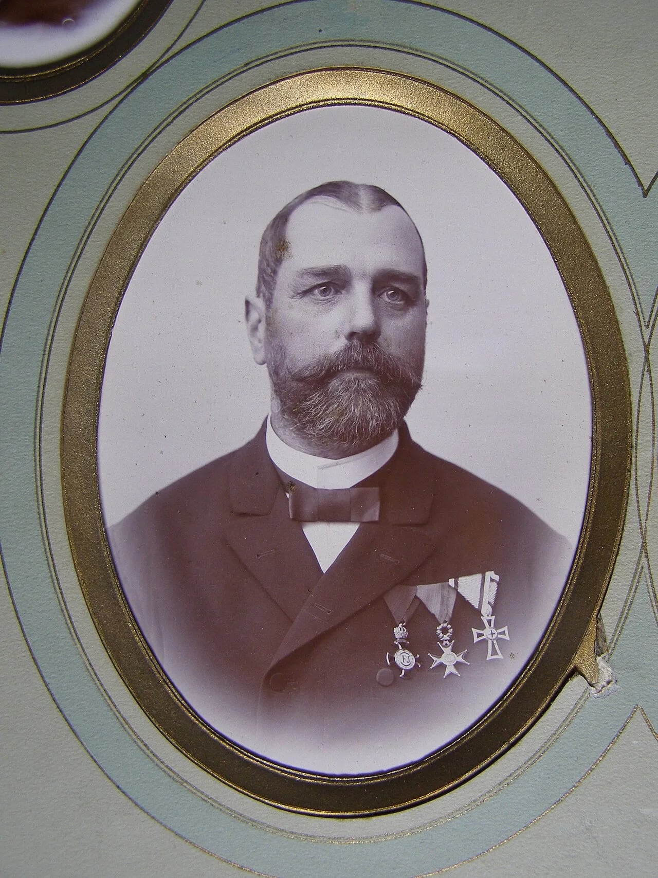 Porträt von August Hemerka (1842–1911) – Gedenkseite