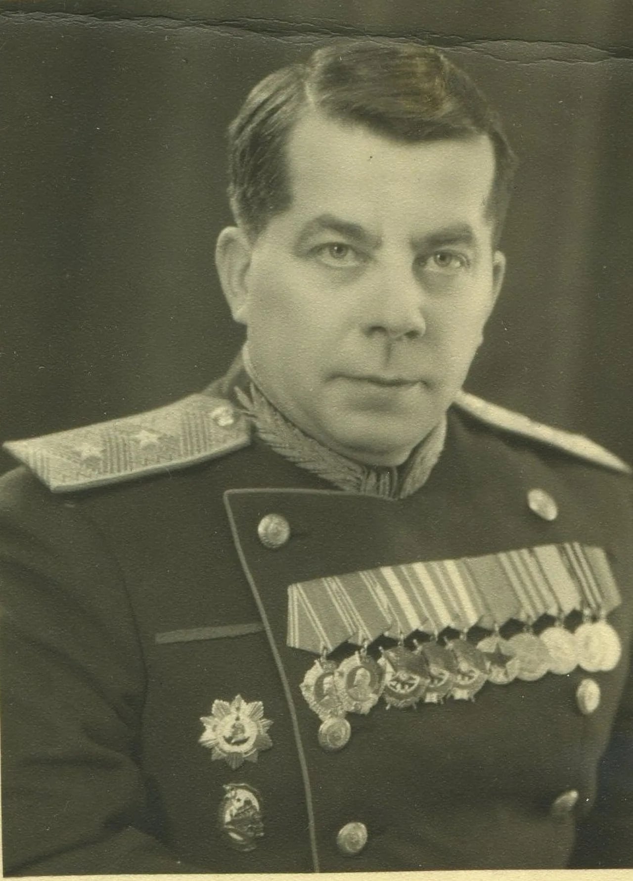 Portrait of Mikhail Pavlovich Milovskiĭ (1899–1966) – memorial page