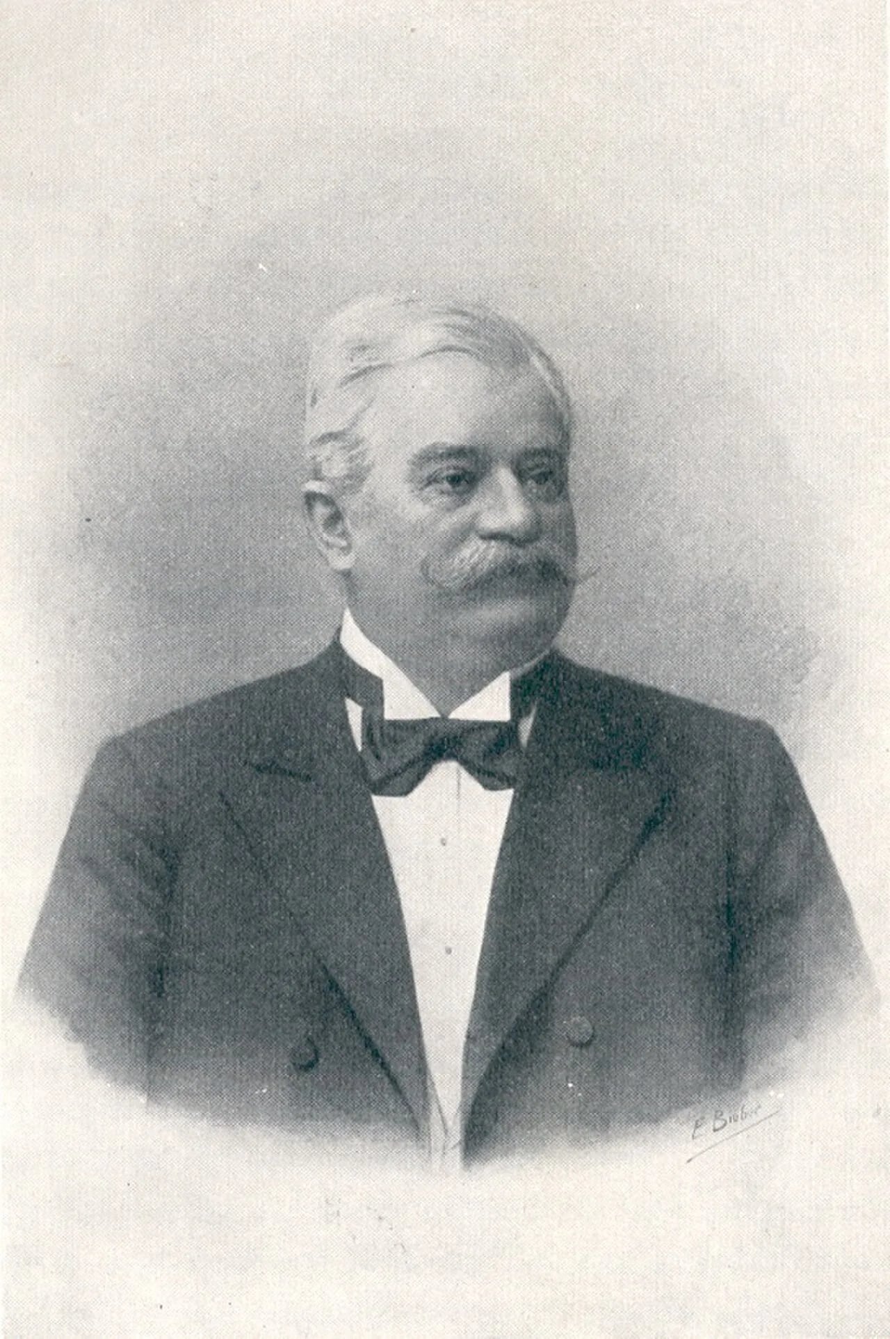 Porträt von Wilhelm Riedel (1829–1916) – Gedenkseite