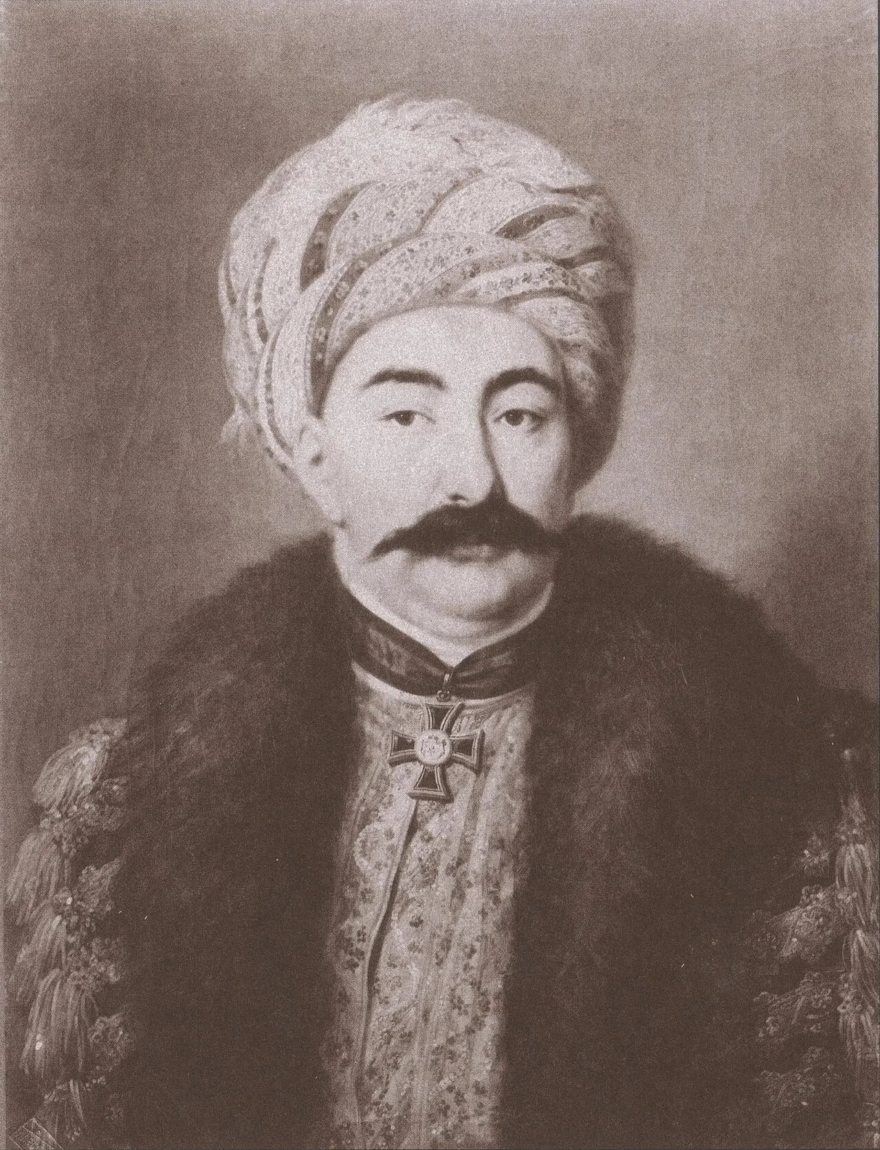Porträt von Manuc Bei (1769–1817) – Gedenkseite