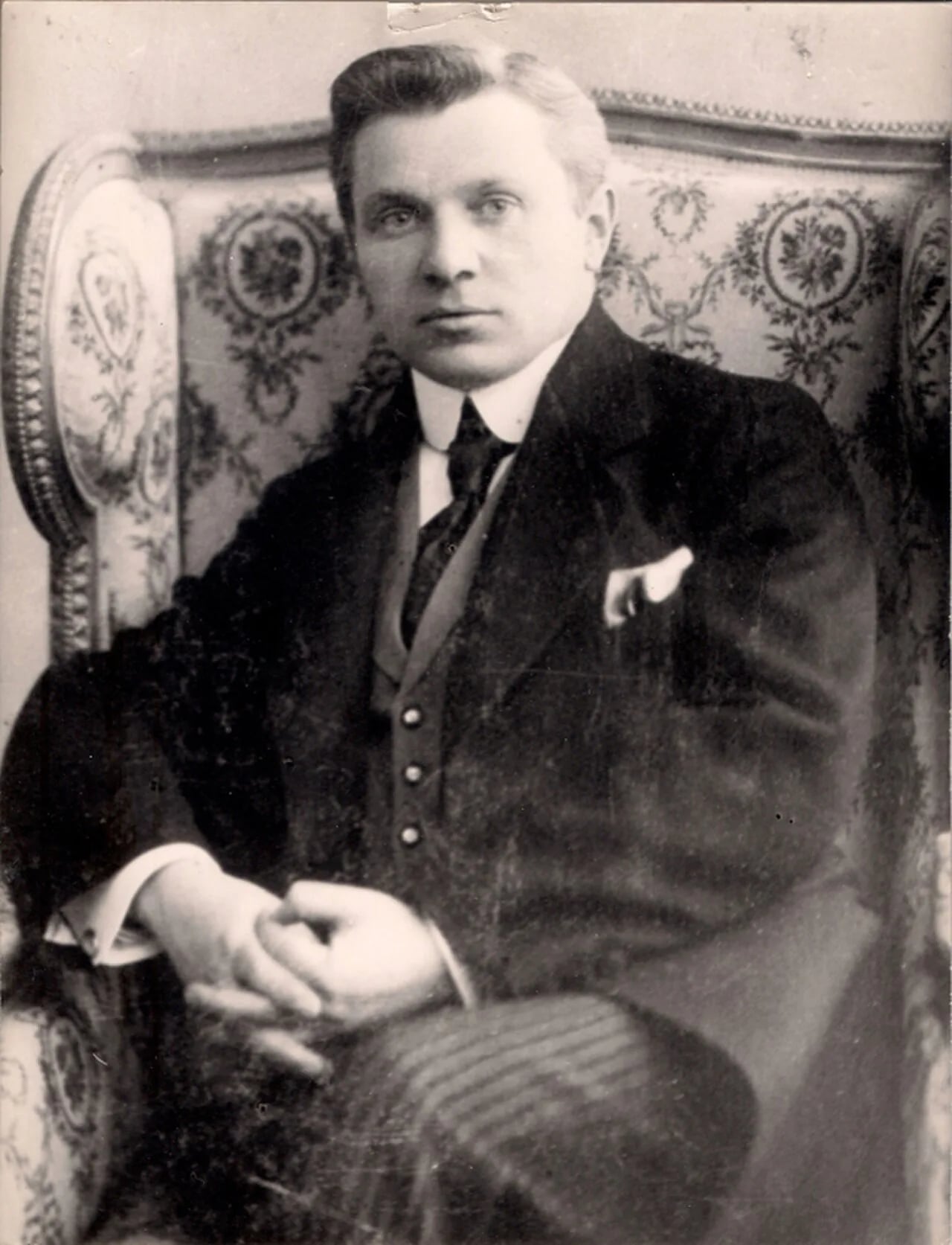 Porträt von Jeŭscihniej Mirovič (1878–1952) – Gedenkseite