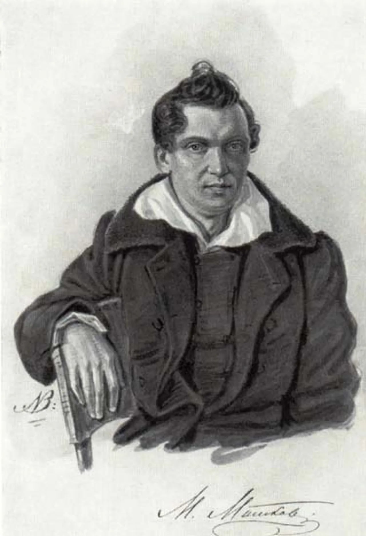 Portrait of Mikhail Mitkov (1791–1849) – memorial page