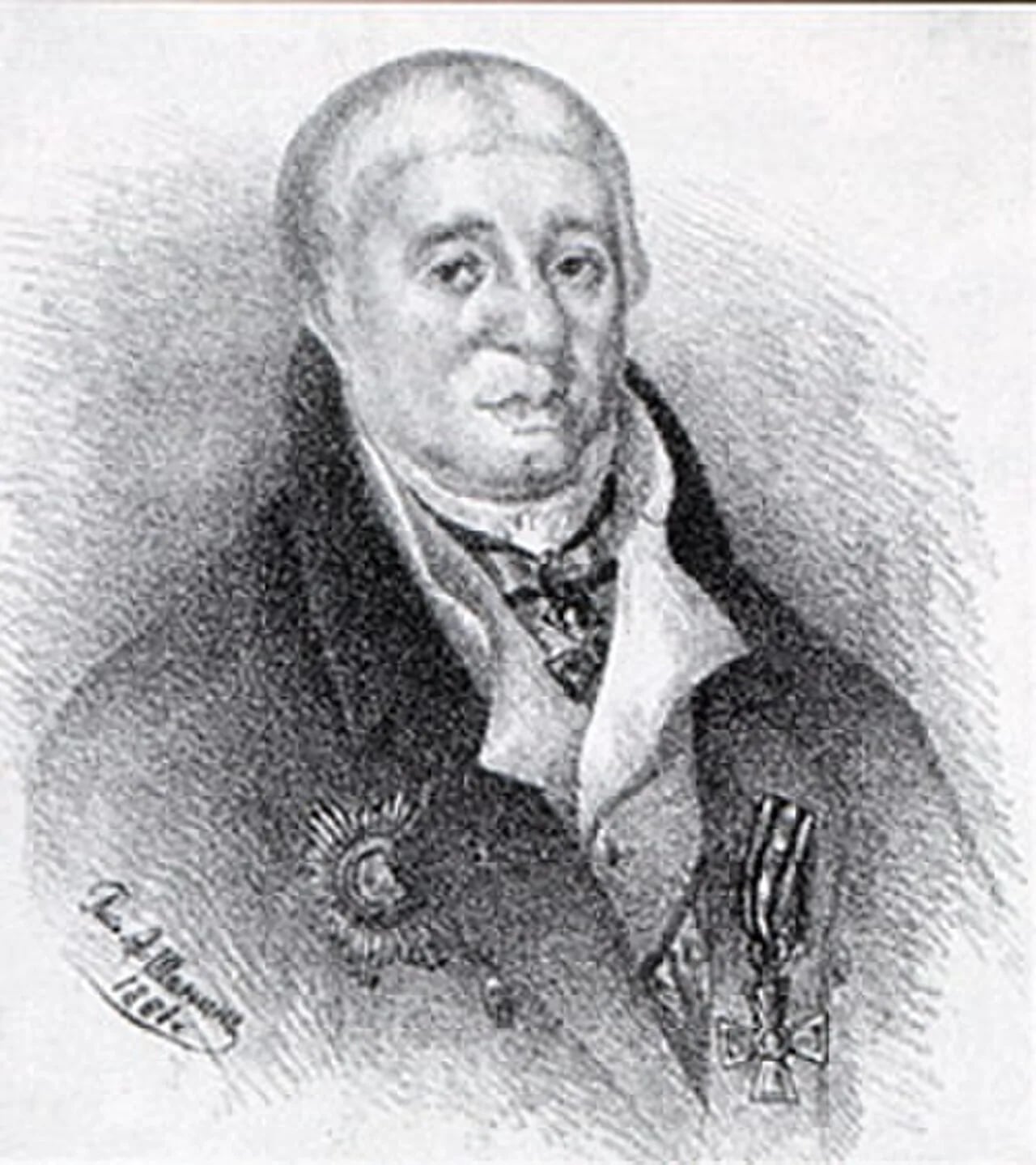 Portrait of Karl Friedrich Moderach (1747–1819) – memorial page