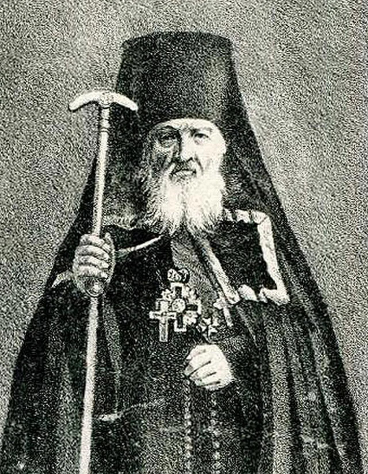 Porträt von Moses of Optina (1782–1862) – Gedenkseite